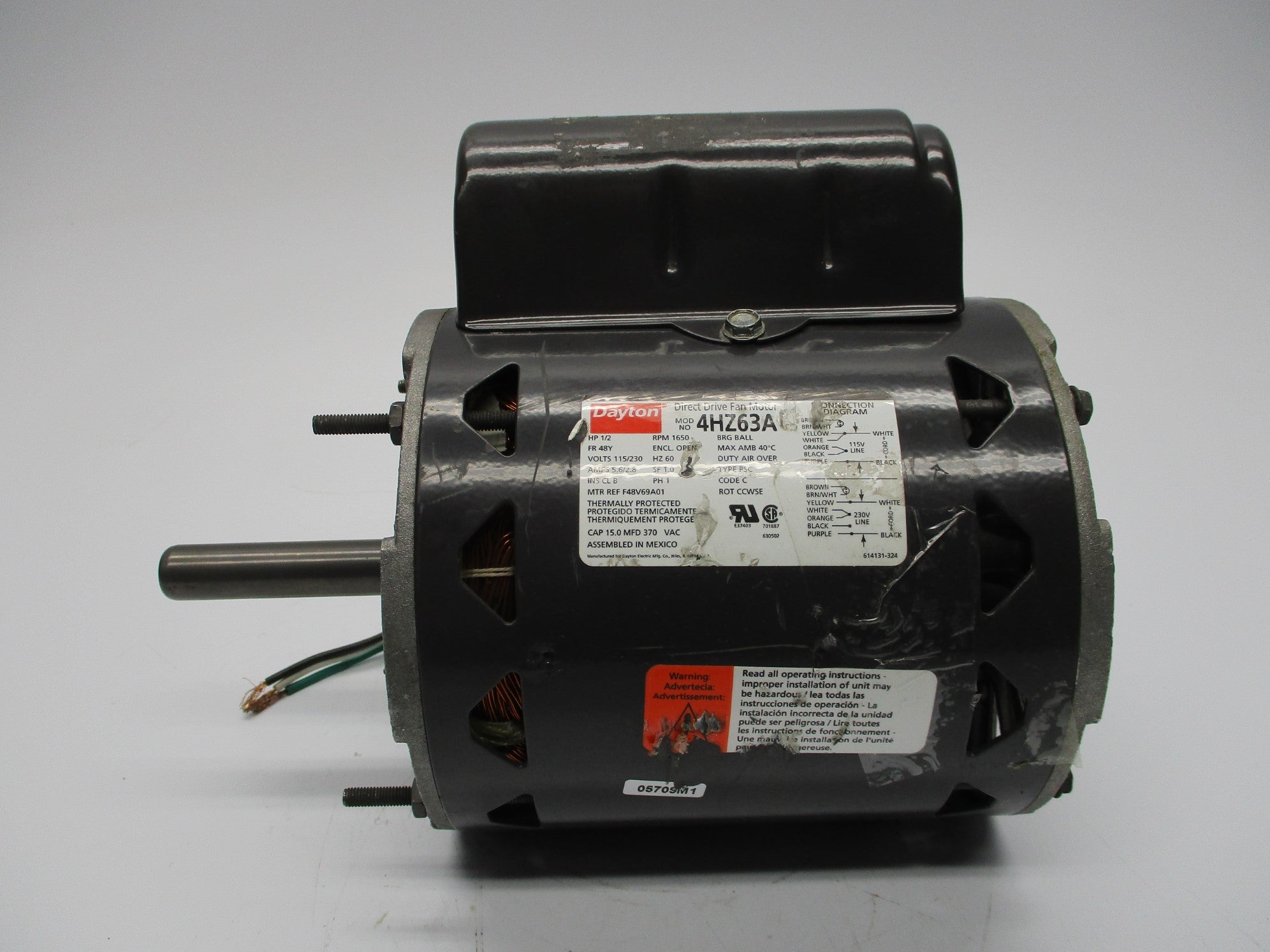 DAYTON 4HZ63A NSNP