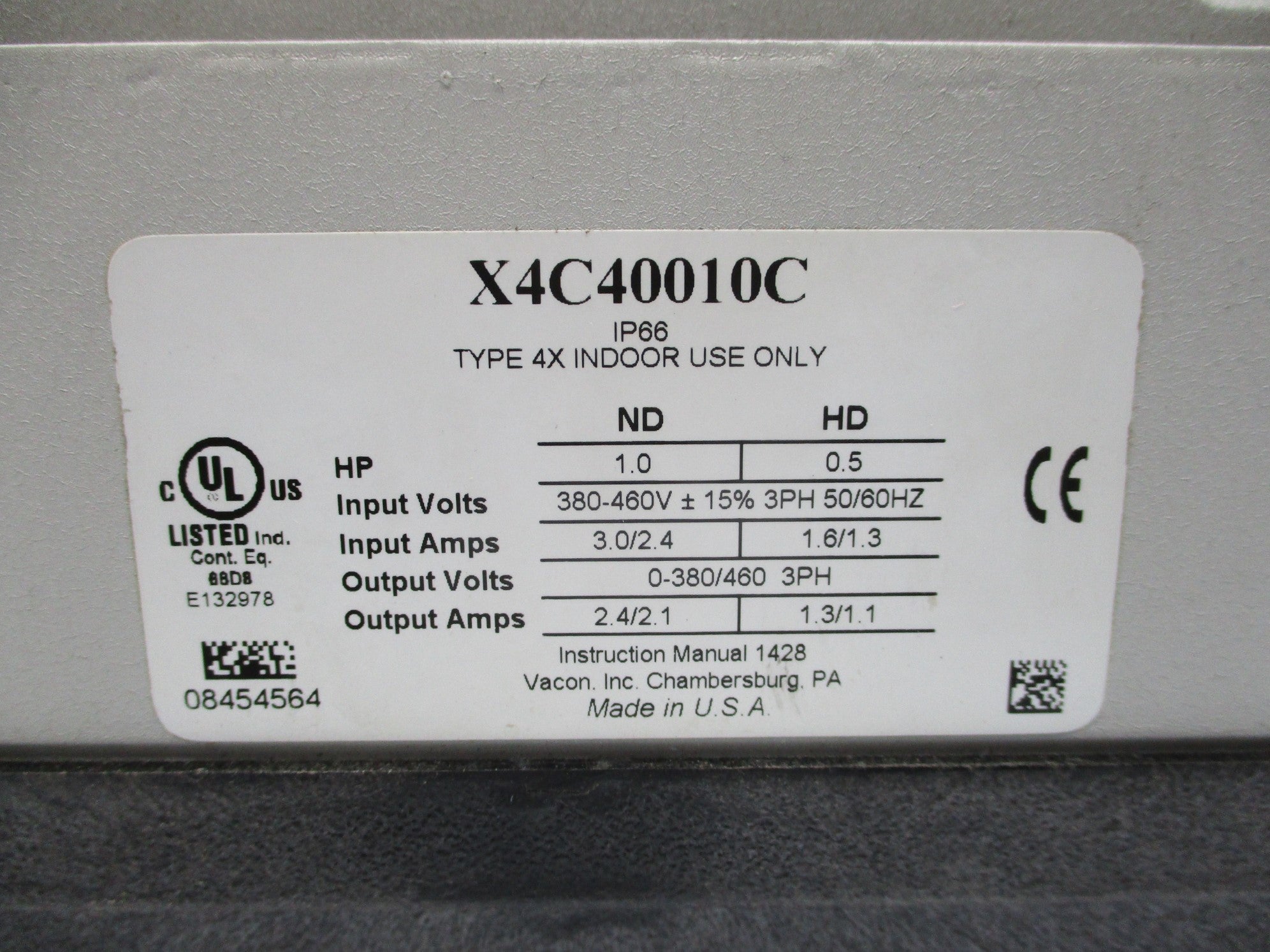 TB WOODS X4C40010C X4 SERIES UNMP