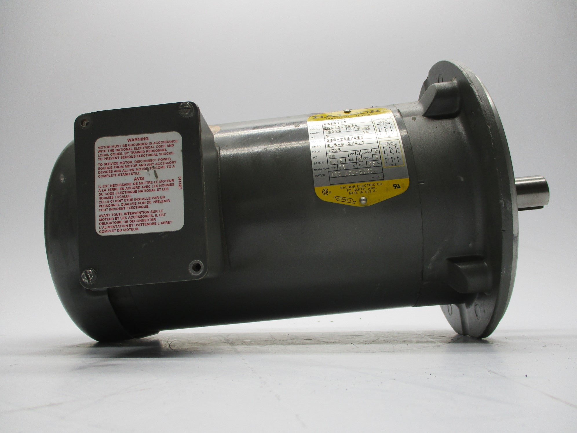 BALDOR VM3611T UNMP