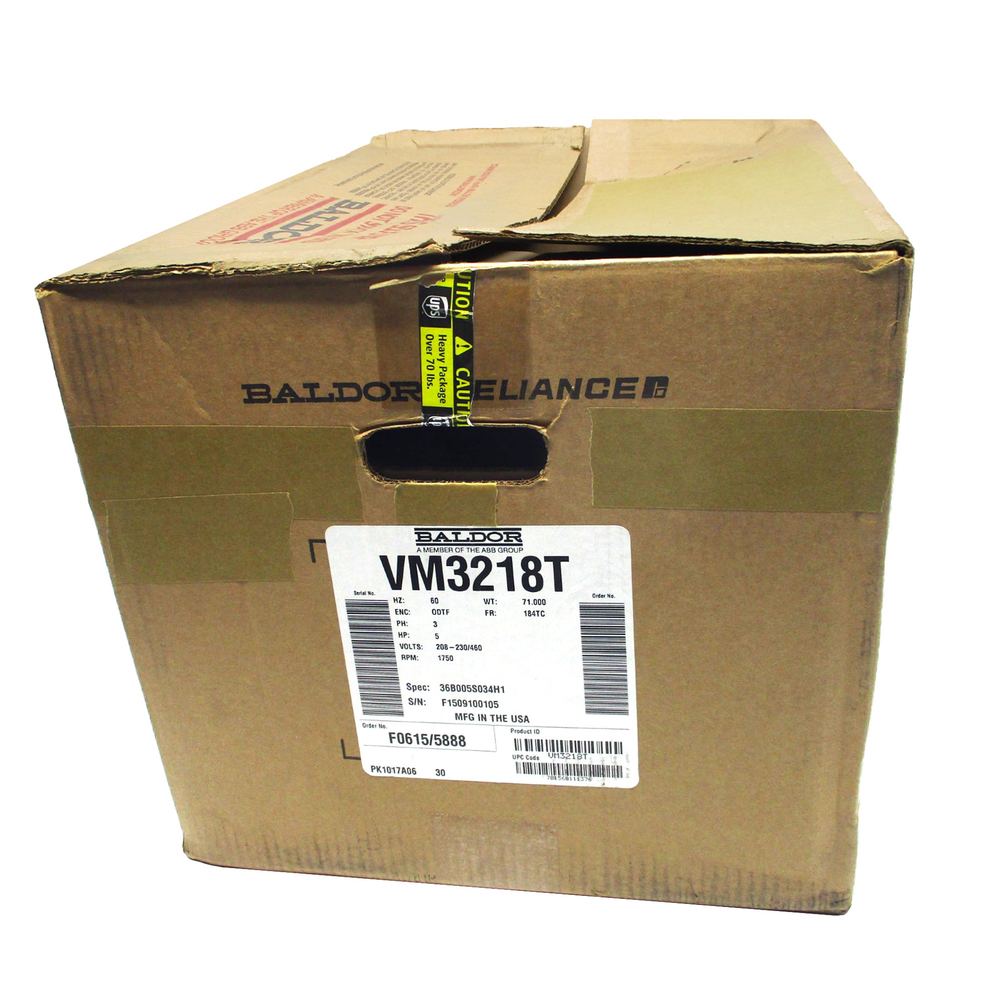 BALDOR VM3218T NSMP