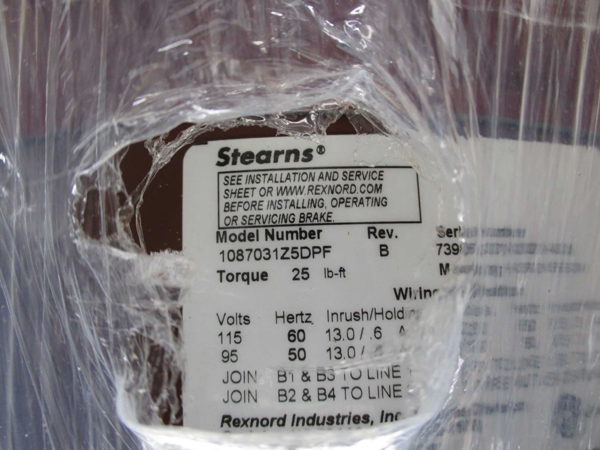 STEARNS 1087031Z5DPF NSMP