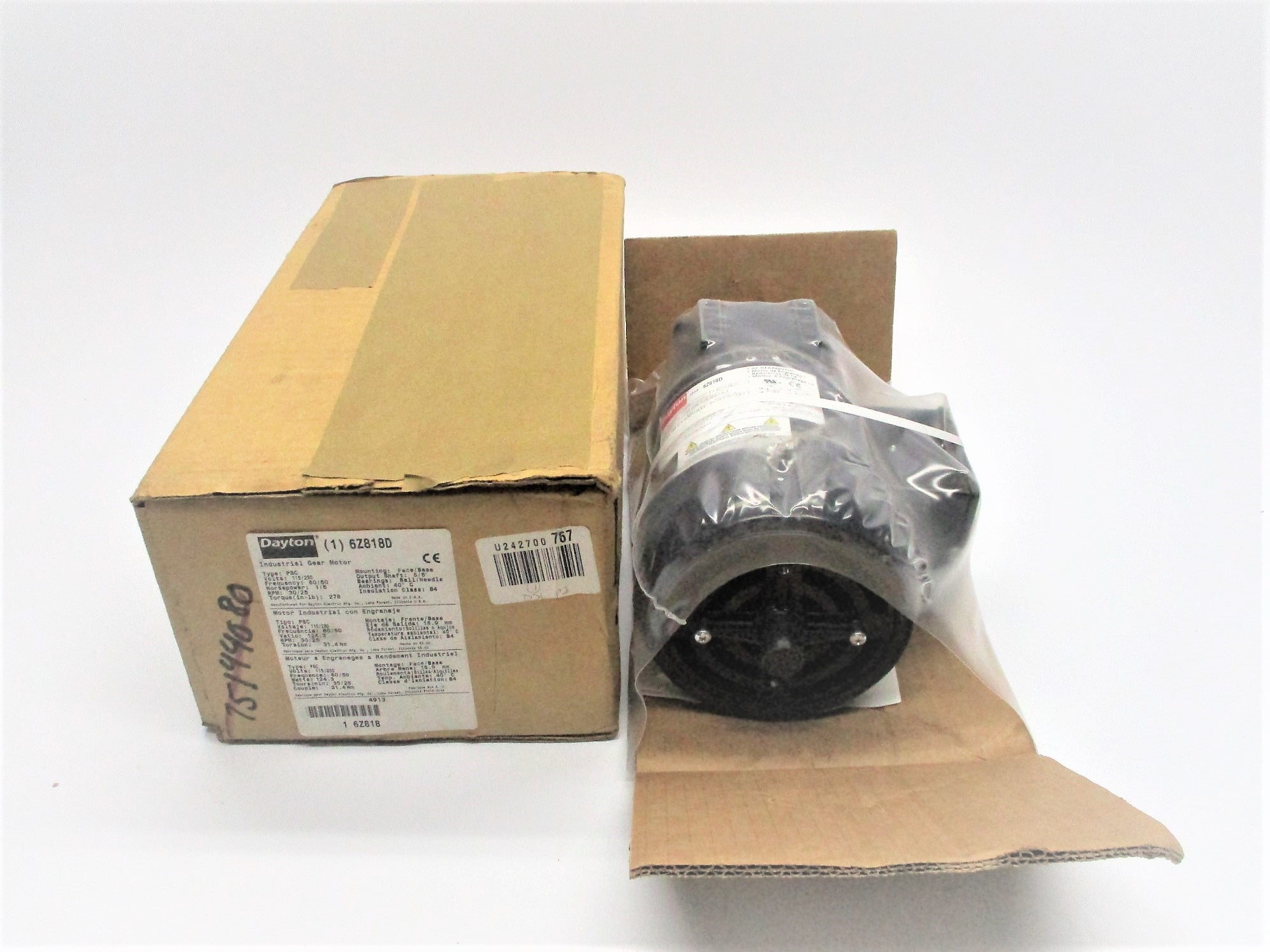 DAYTON 6Z818D NSMP