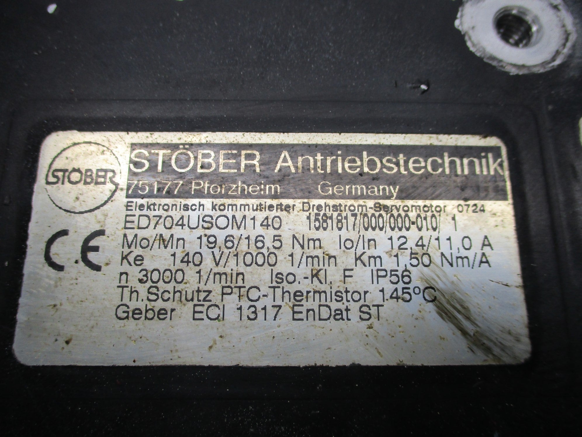 STOBER ED704USOM140 (AS PICTURED) UNMP