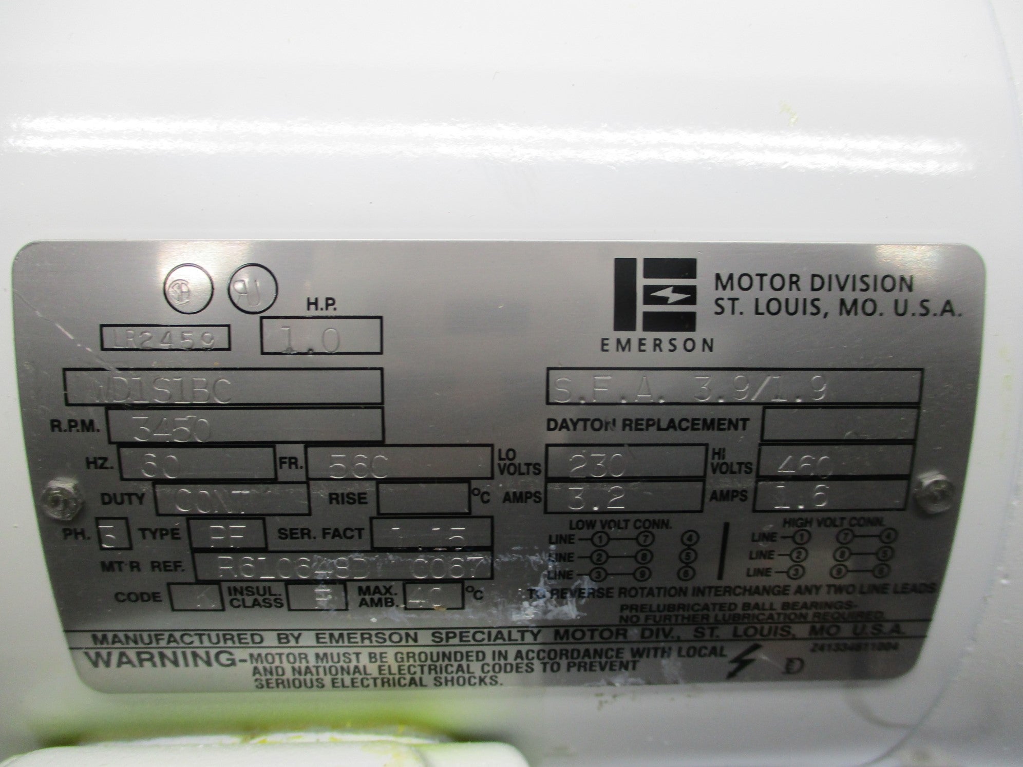 EMERSON WD1S1BC NSMP