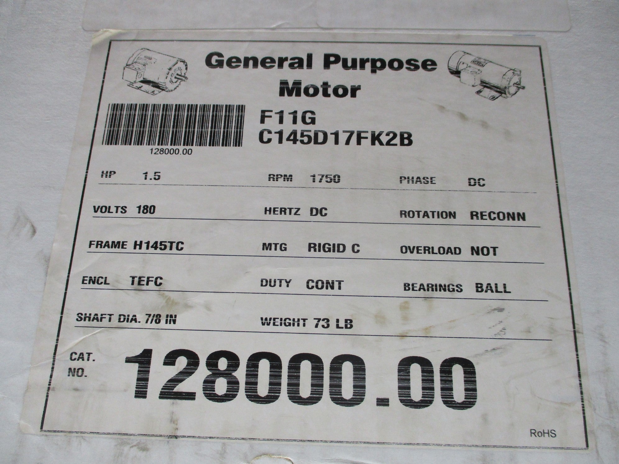LEESON 128000.00 F11G NSFS