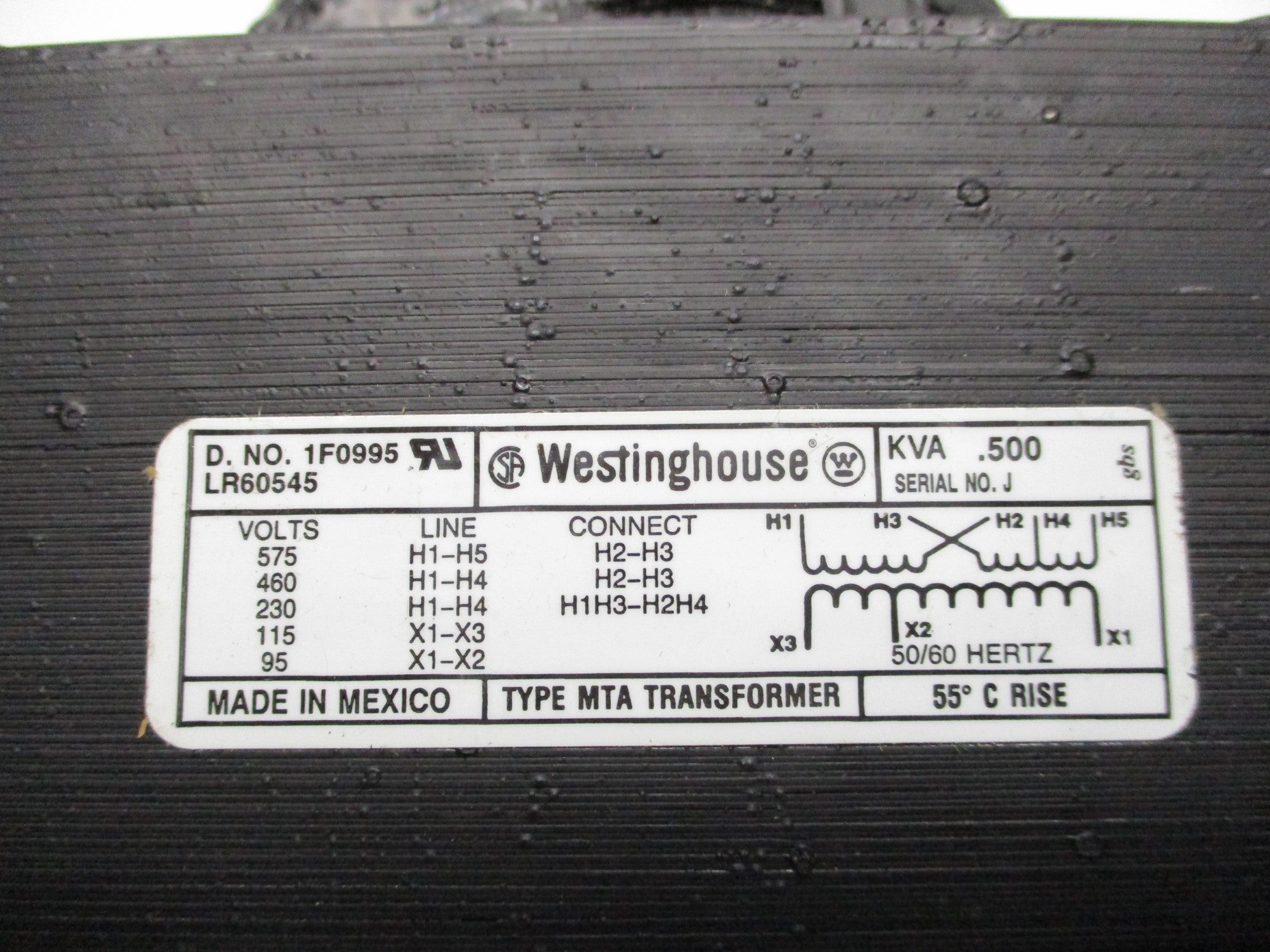 WESTINGHOUSE 1F0995 NSMP