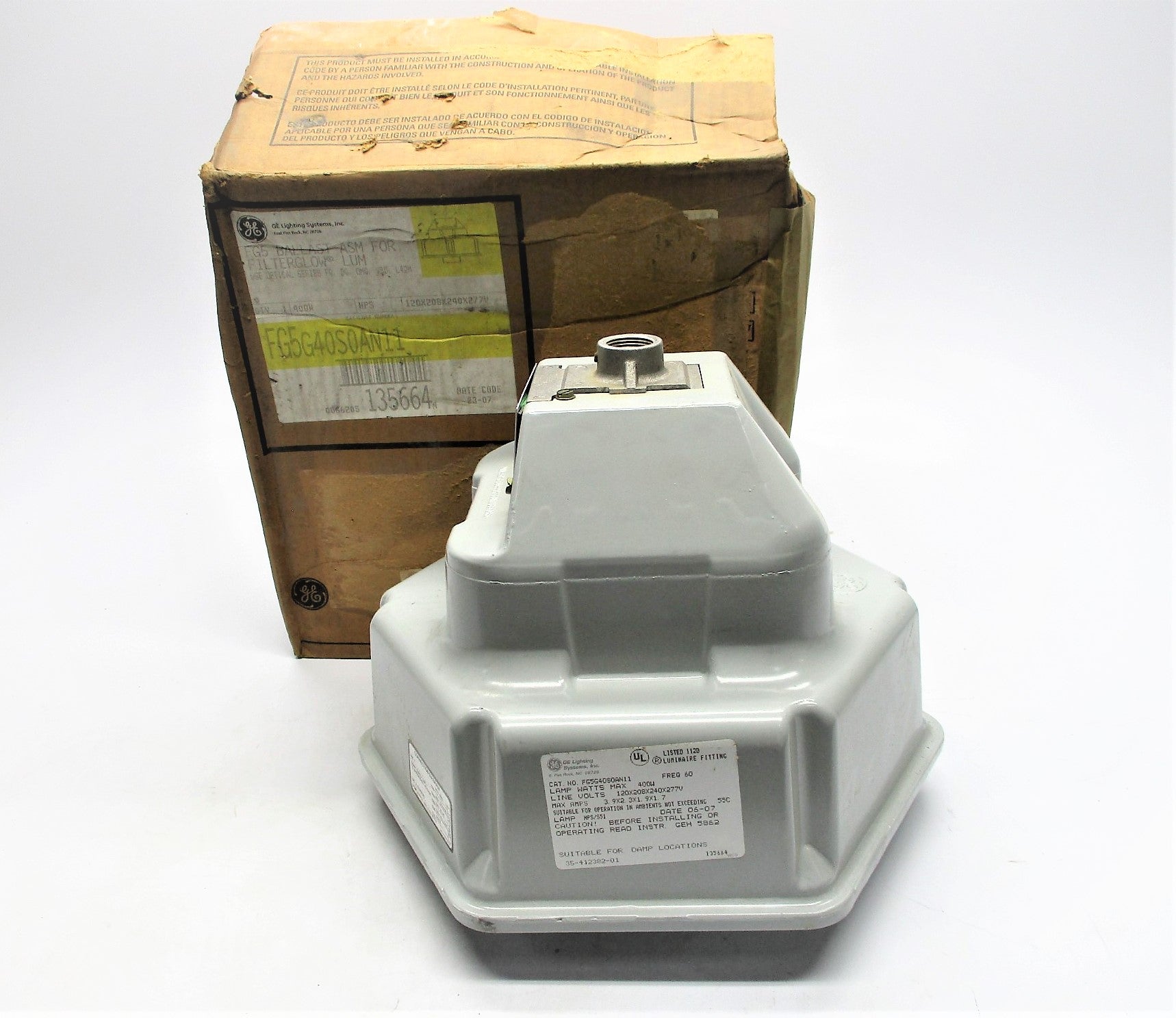 GENERAL ELECTRIC FG5G40S0AN11 NSMP