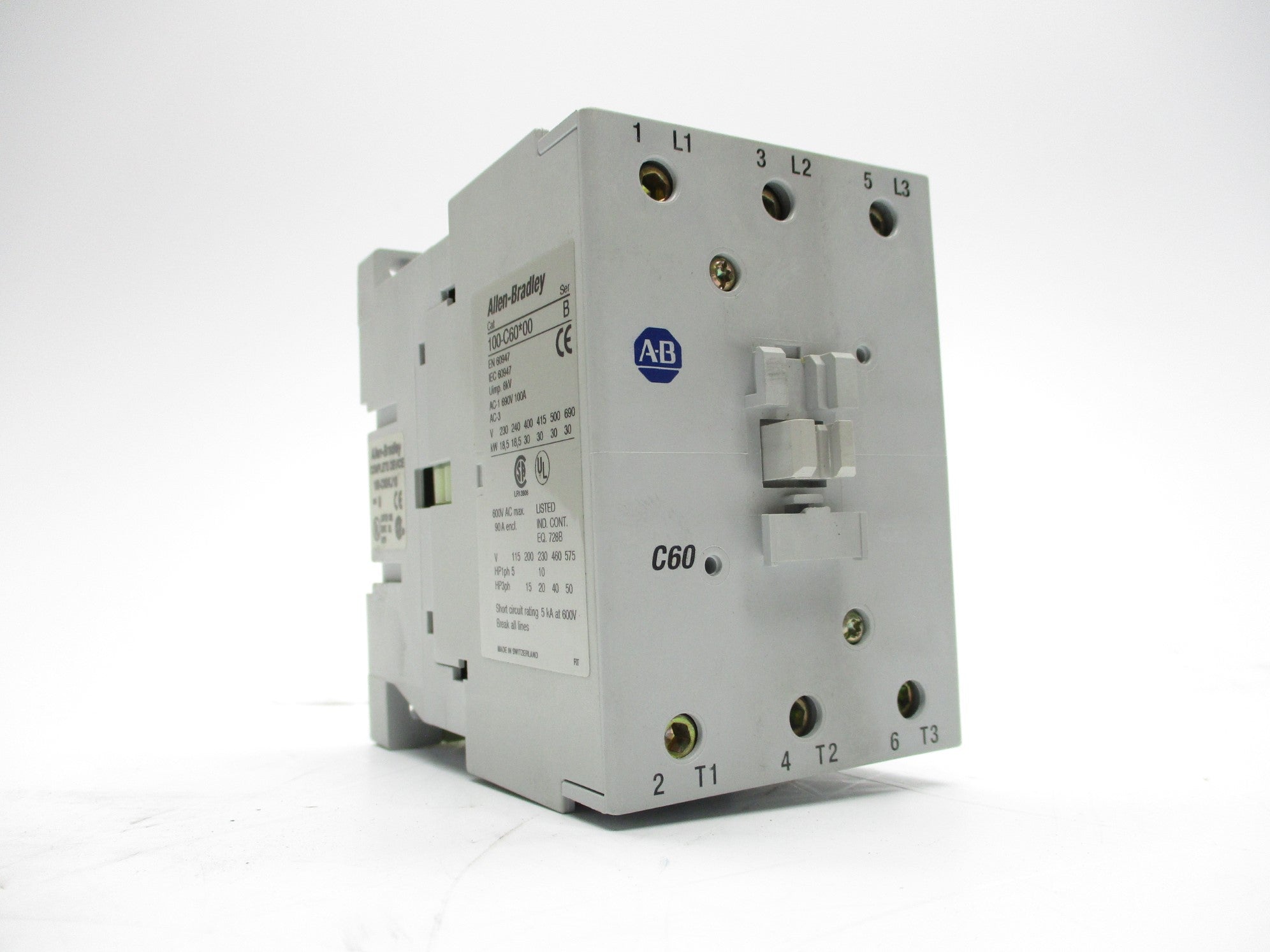 ALLEN BRADLEY 100-C60KJ10 SER. B NSMP