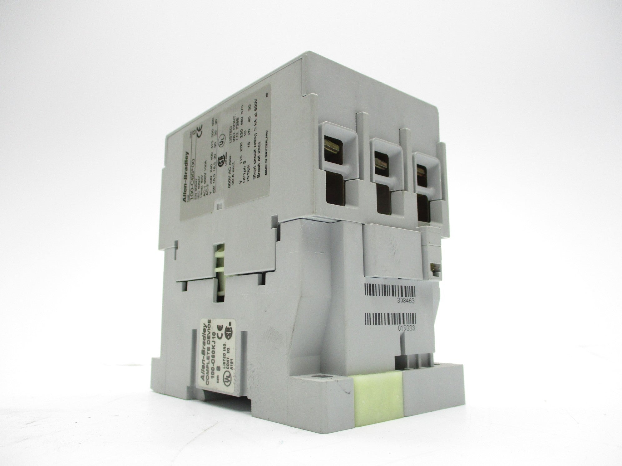 ALLEN BRADLEY 100-C60KJ10 SER. B NSMP