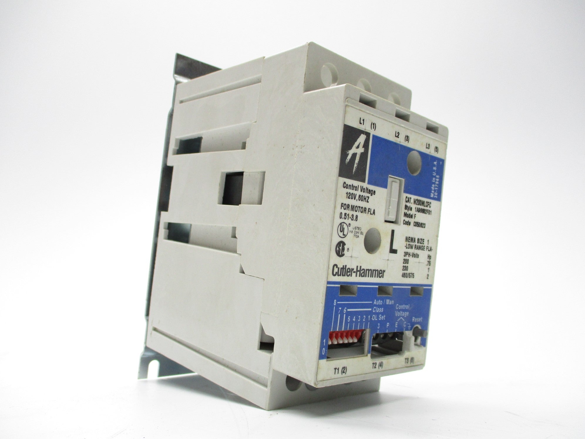 CUTLER HAMMER W200MLCFC (AS PICTURED) UNMP
