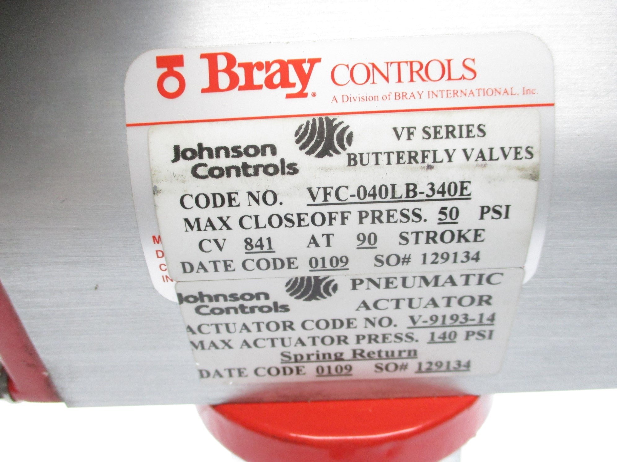 JOHNSON CONTROLS VFC-040LB-340E NSNP