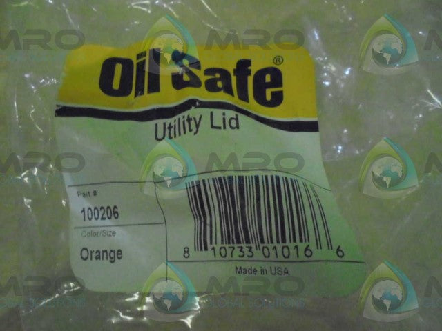 OIL SAFE 100206 UTILITY LID * FACTORY SEAL *