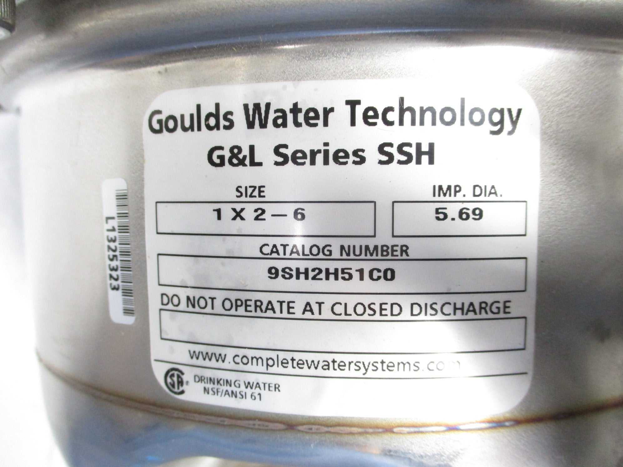 GOULDS 9SH2H51C0 UNMP