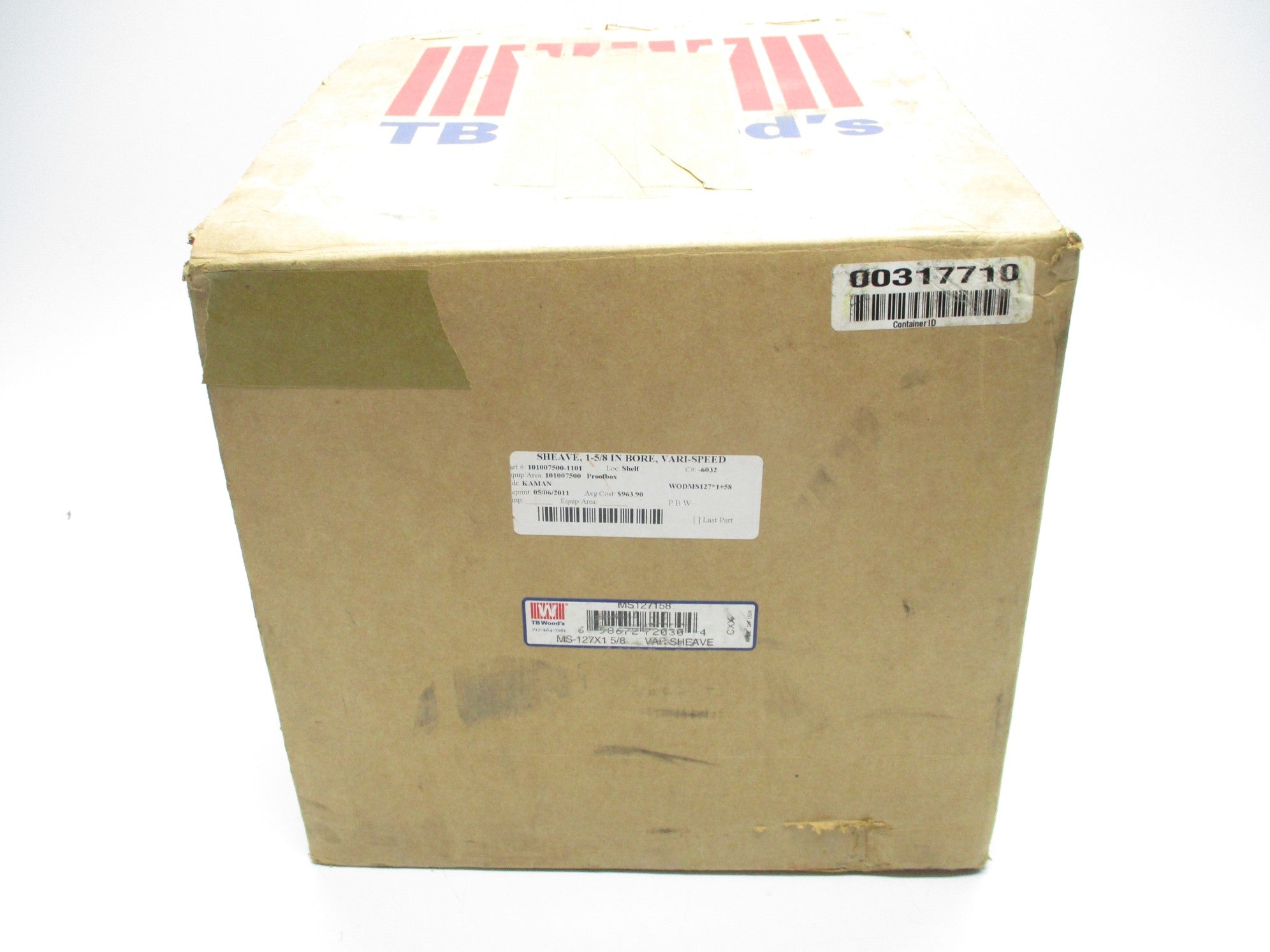 TB WOODS MS127158 MS-127X1-5/8 NSMP