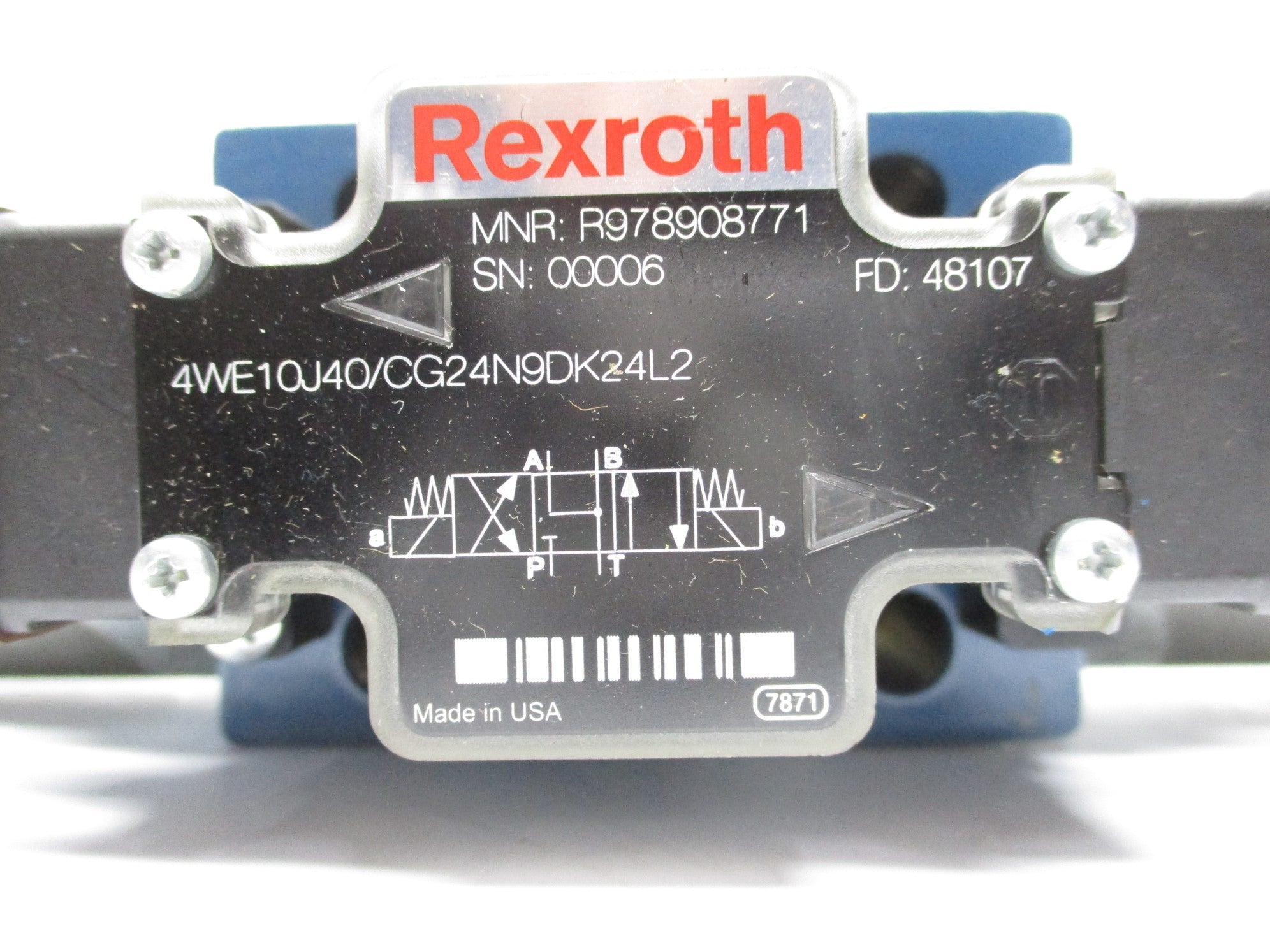 REXROTH 4WE10J40/CG24N9DK24L2 R978908771 NSNP