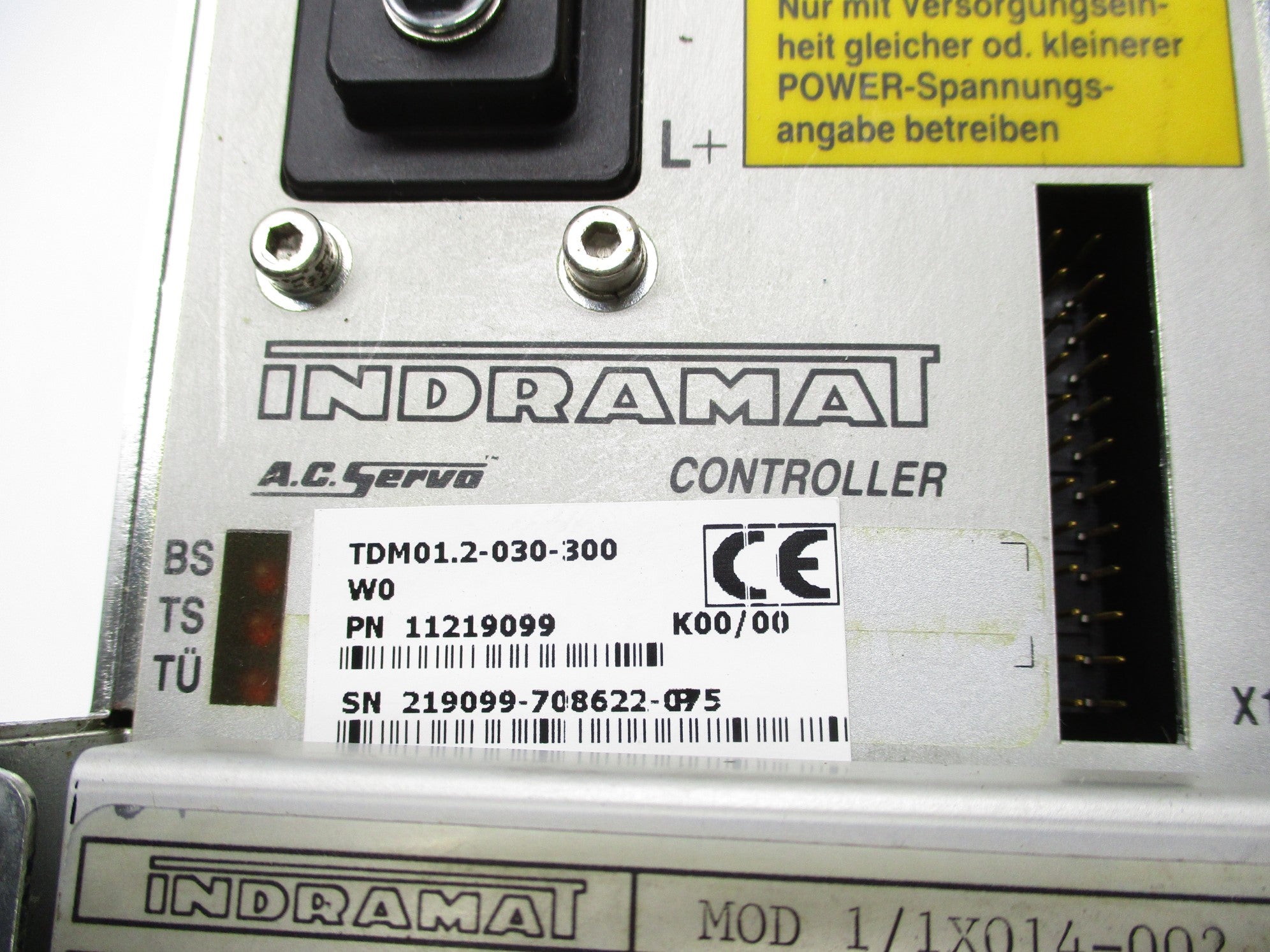 INDRAMAT TDM01.2-030-300-W0 REMAN