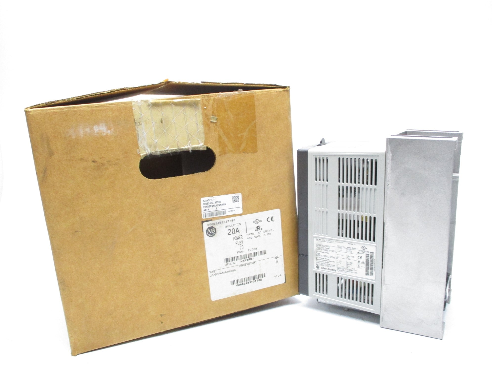 ALLEN BRADLEY 20AD3P4A0AYNNNNN SER. A F/W 2.008 NSMP