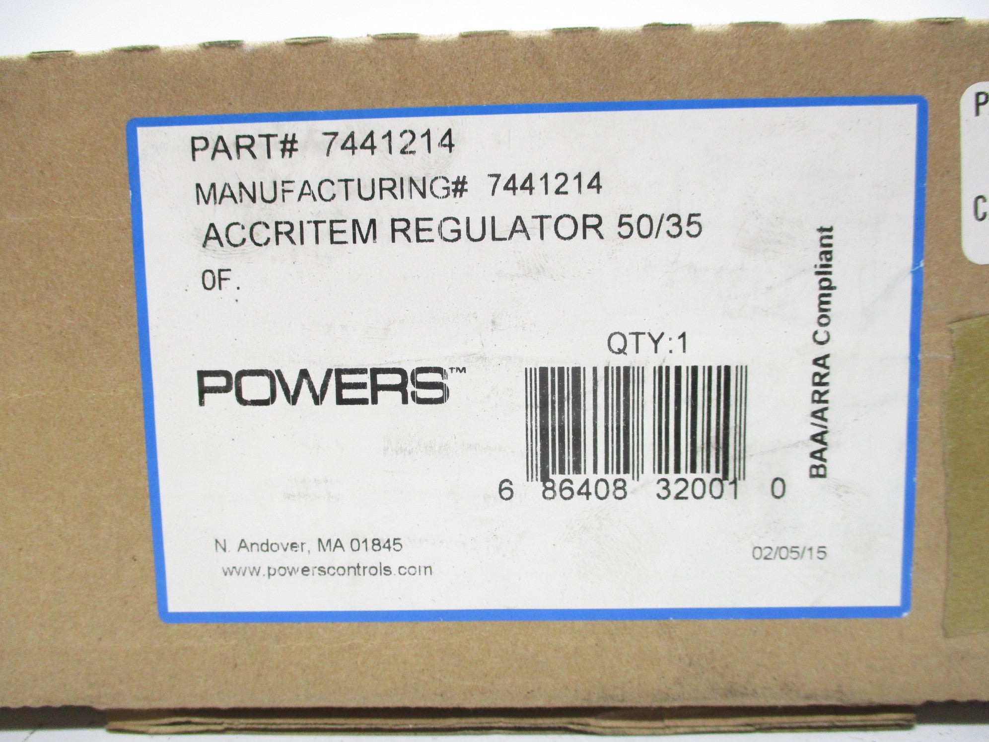 POWERS 7441214 NSFS