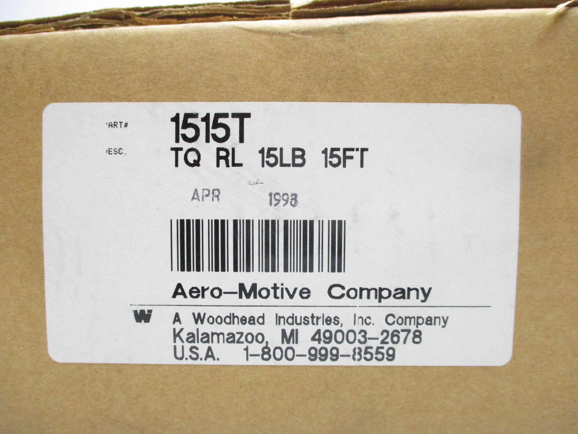AERO-MOTIVE 1515T NSFS