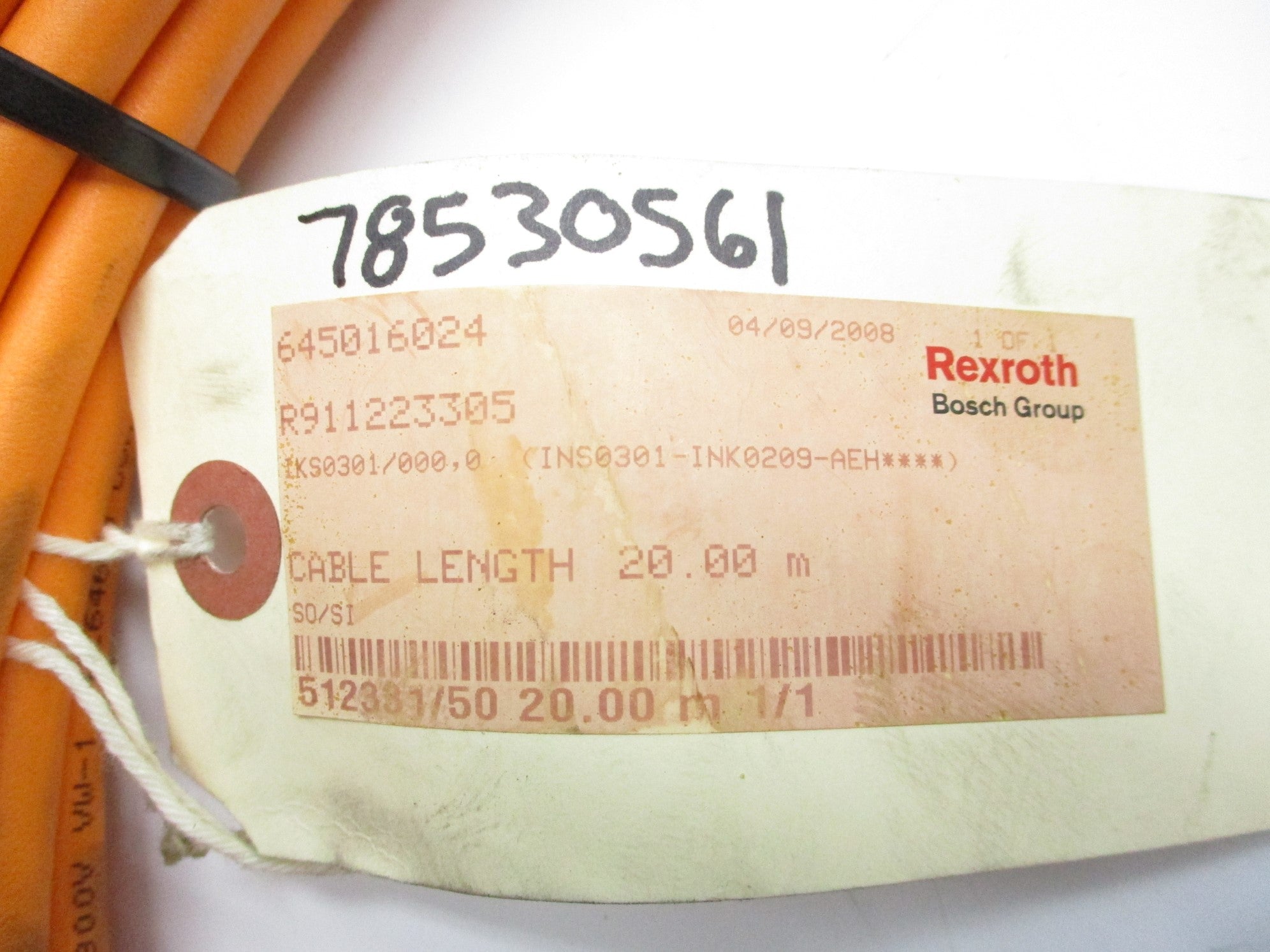REXROTH IKS0301 20M NSNP