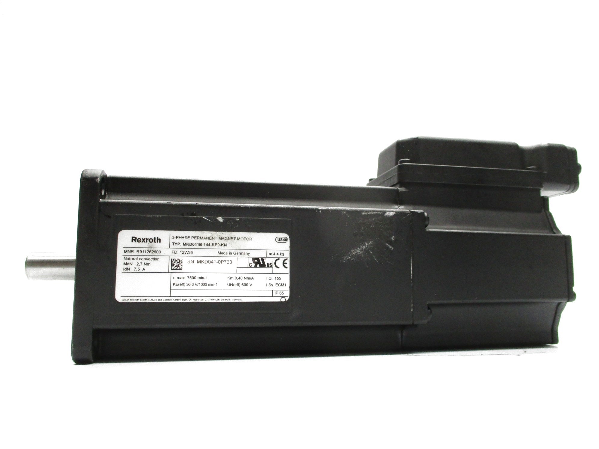 REXROTH MKD041B-144-KP0-KN R911262600 600V NSNP