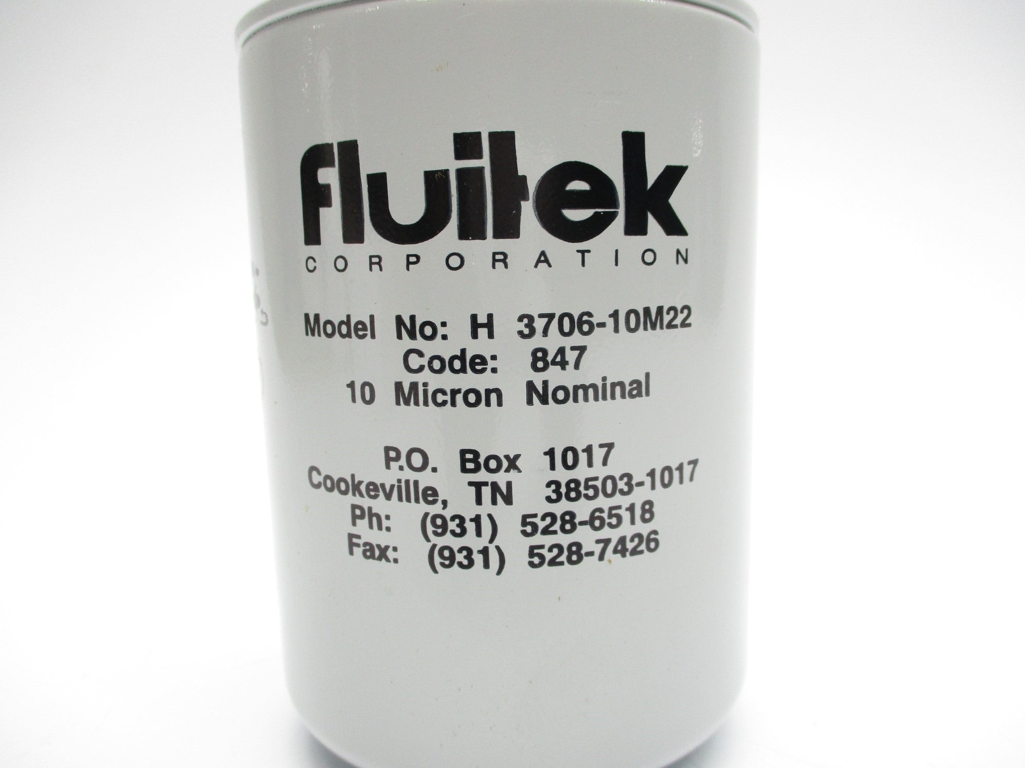 FLUITEK H3706-10M22 NSMP