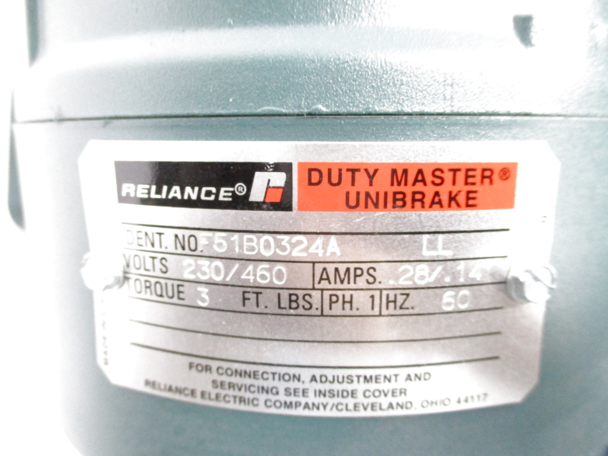 RELIANCE ELECTRIC F51B0324A NSNP