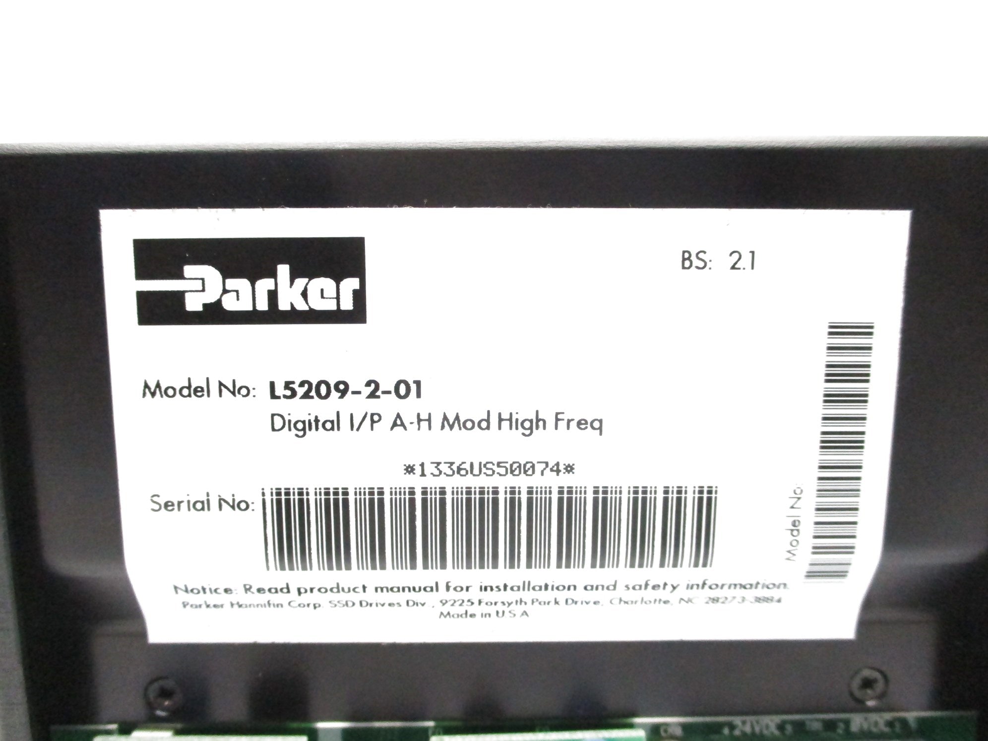PARKER L5209-2-01 NSMP
