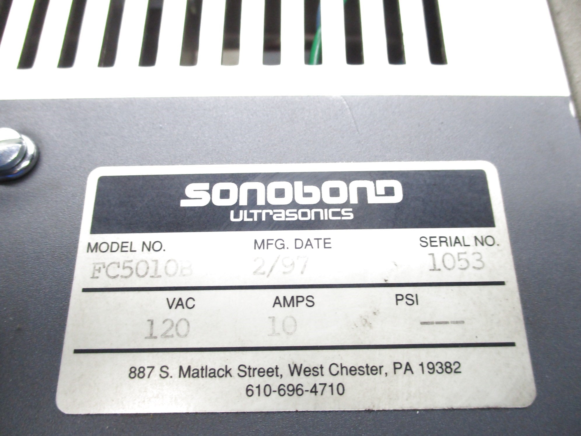 SONOBOND FC5010B UNMP