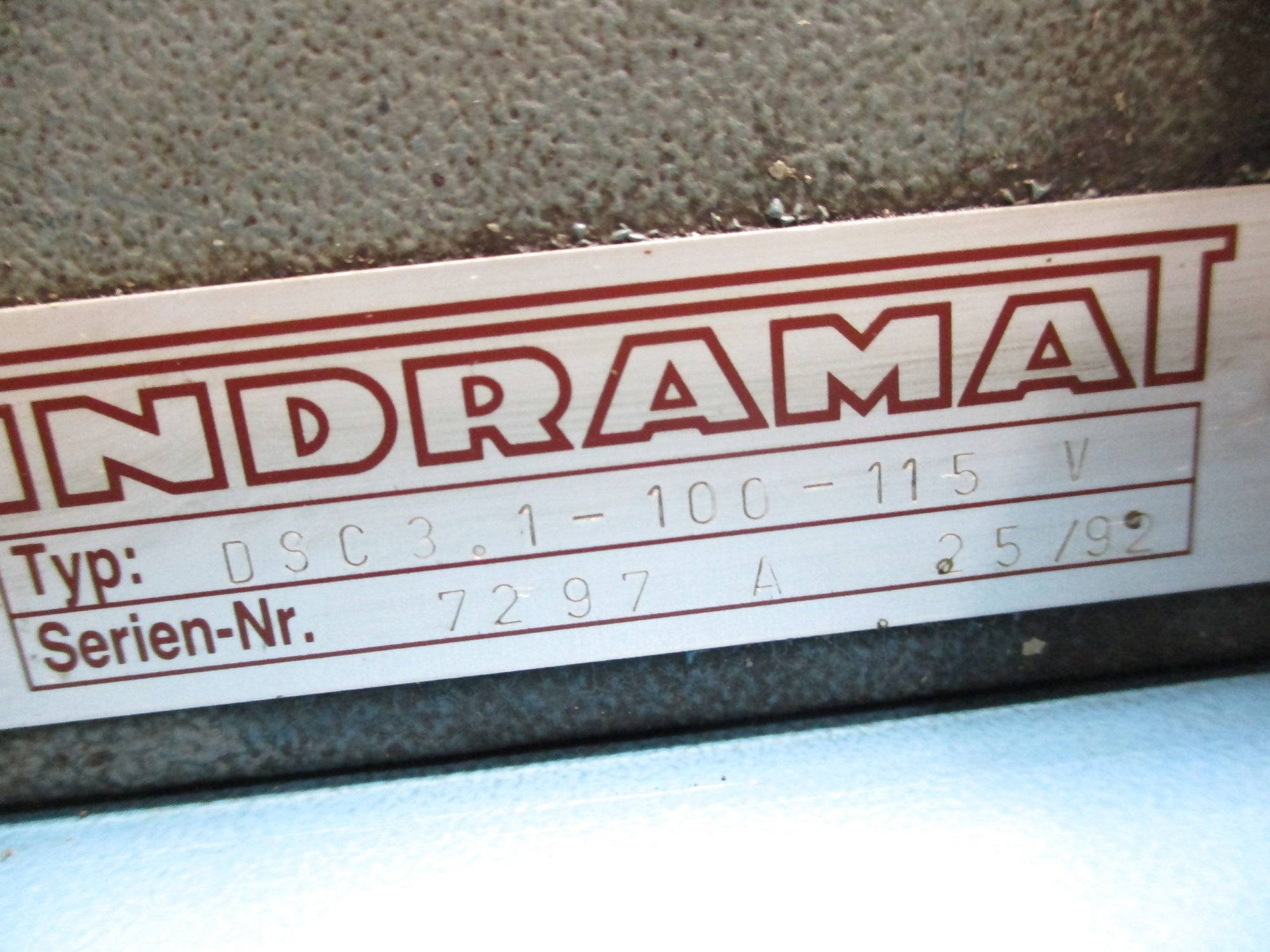 INDRAMAT DSC3.1-100-115V REMAN