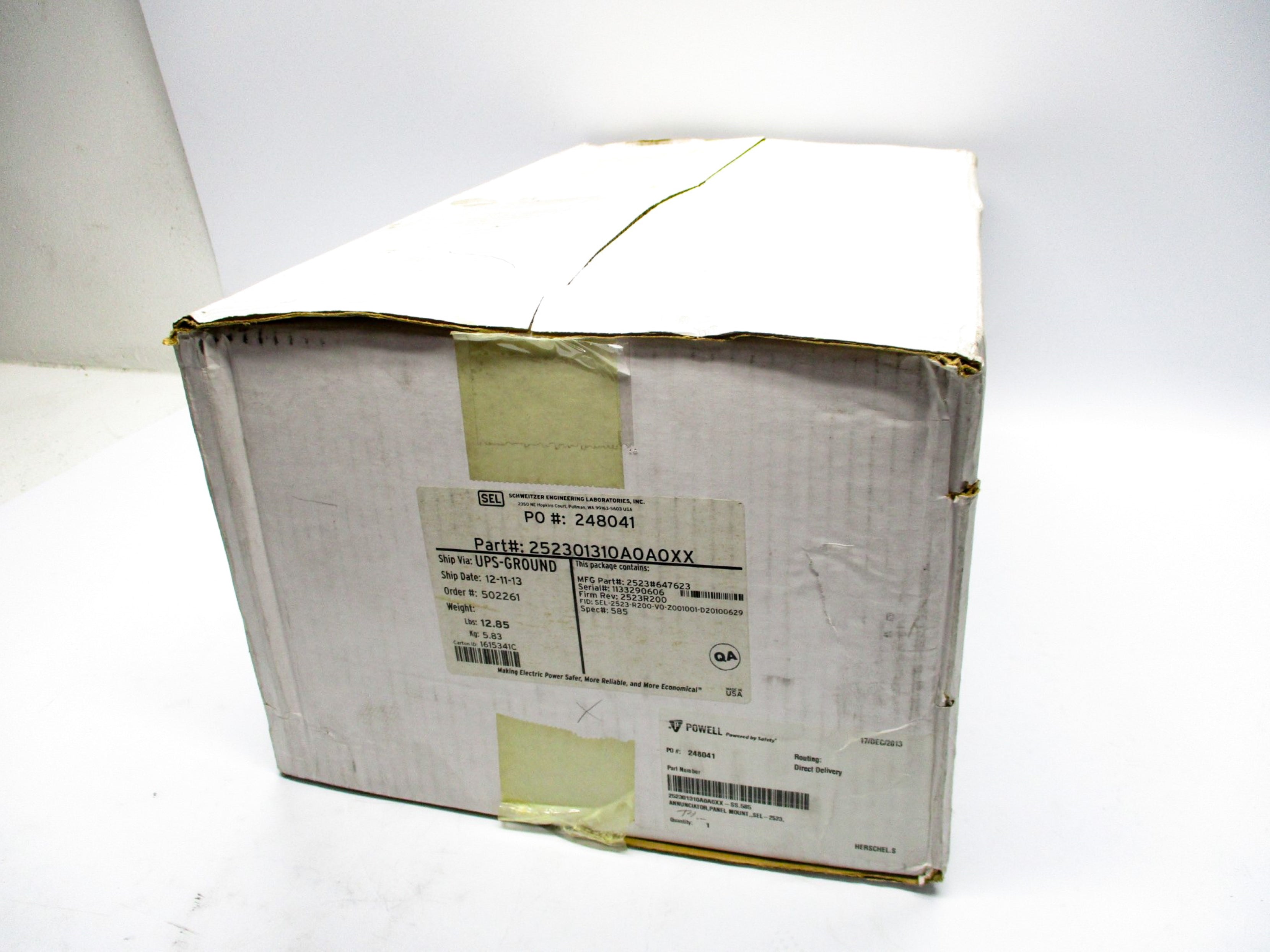 SEL SEL-2523 252301310A0A0XX NSMP