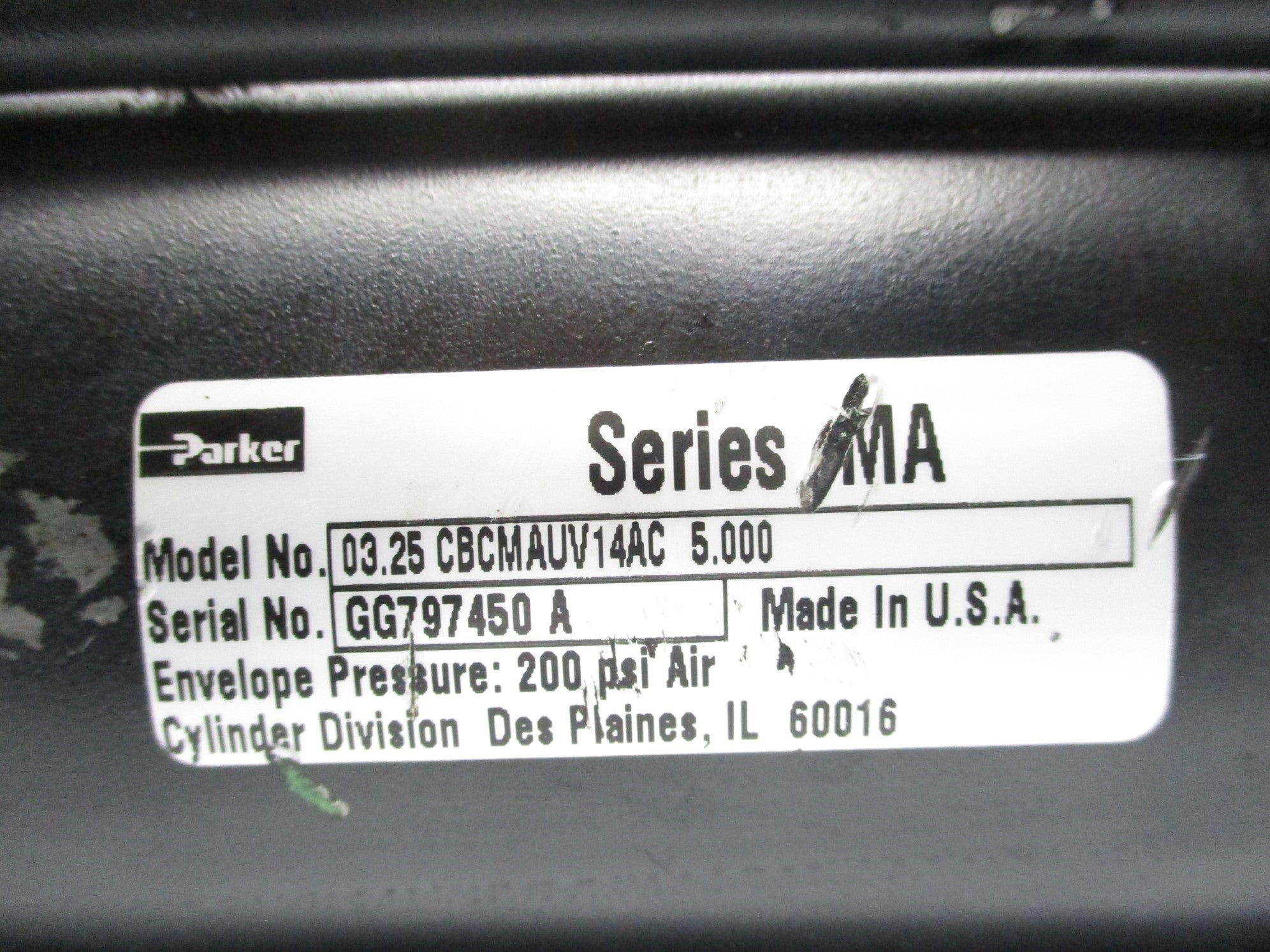 PARKER 03.25-CBCMAUV14AC-5.000 NSNP