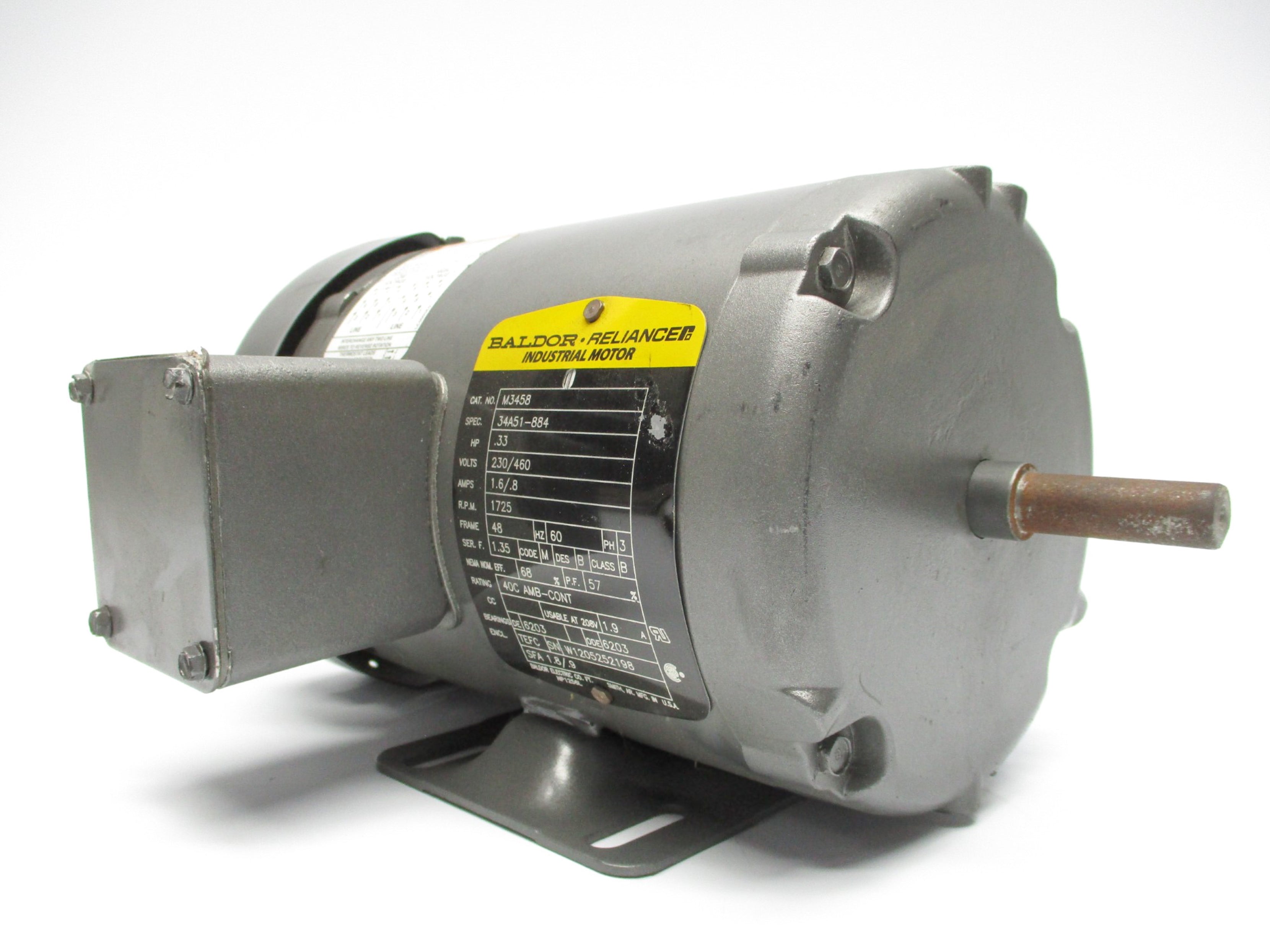 BALDOR M3458 UNMP