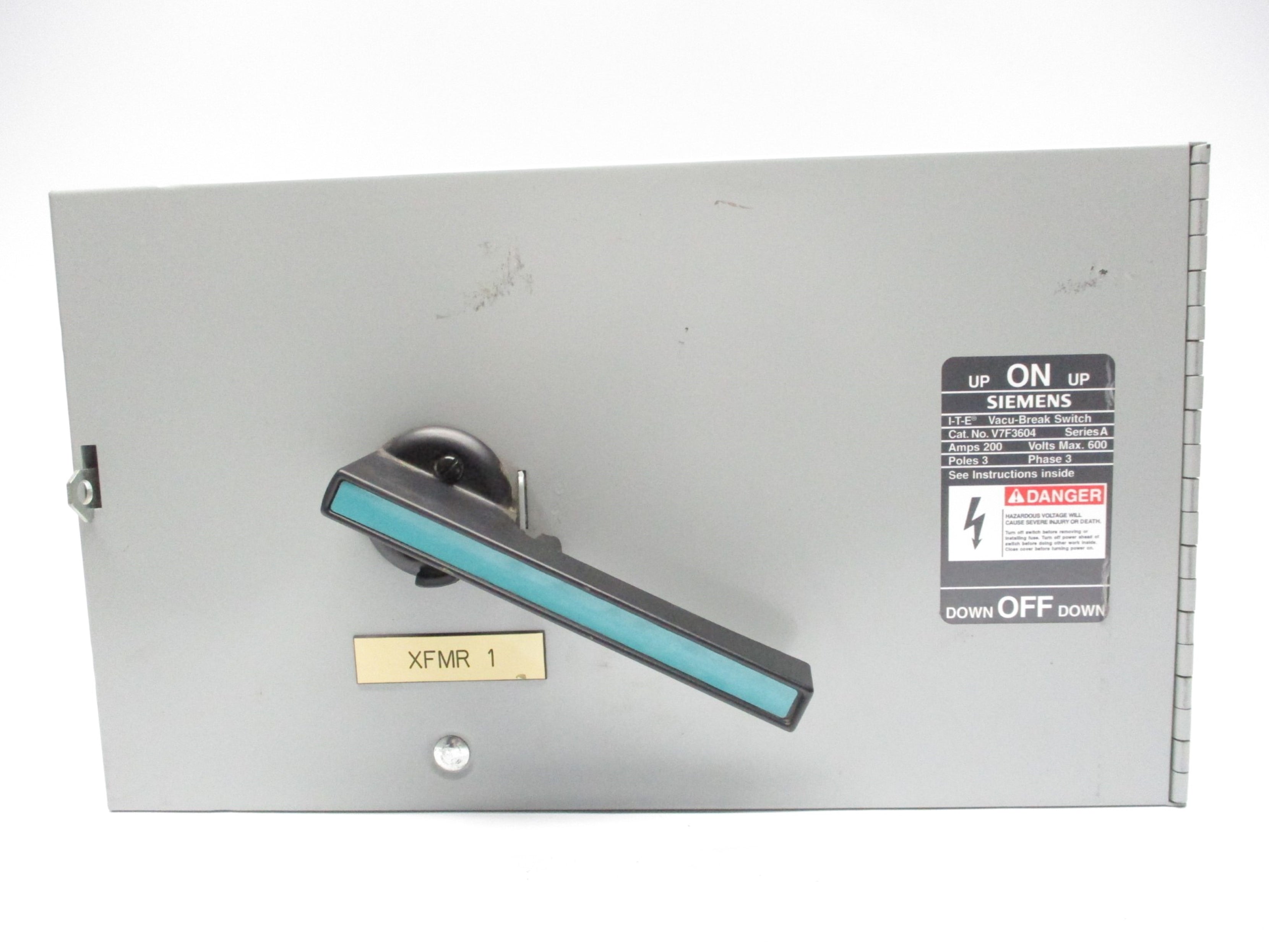 SIEMENS V7F3604 SER. A 200A UNMP