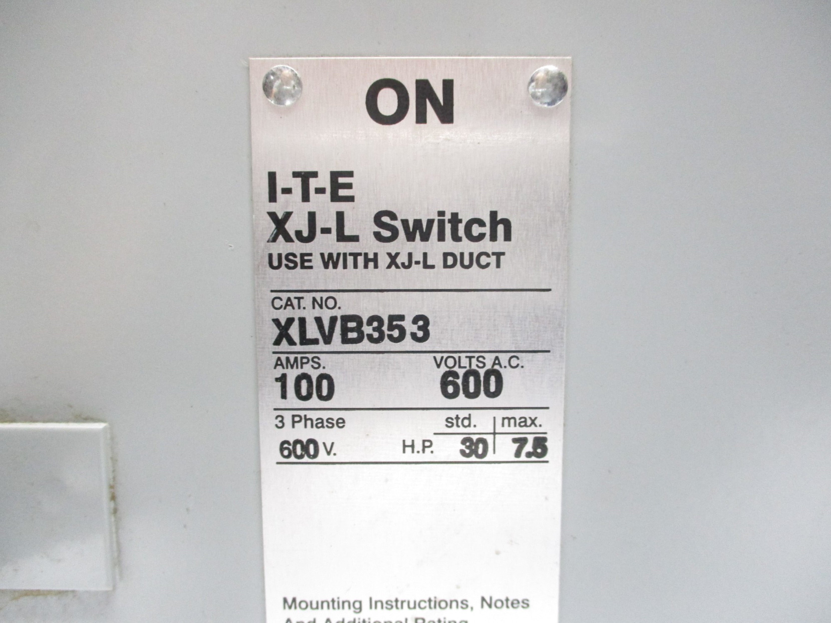 ITE XLVB353 100A NSNP
