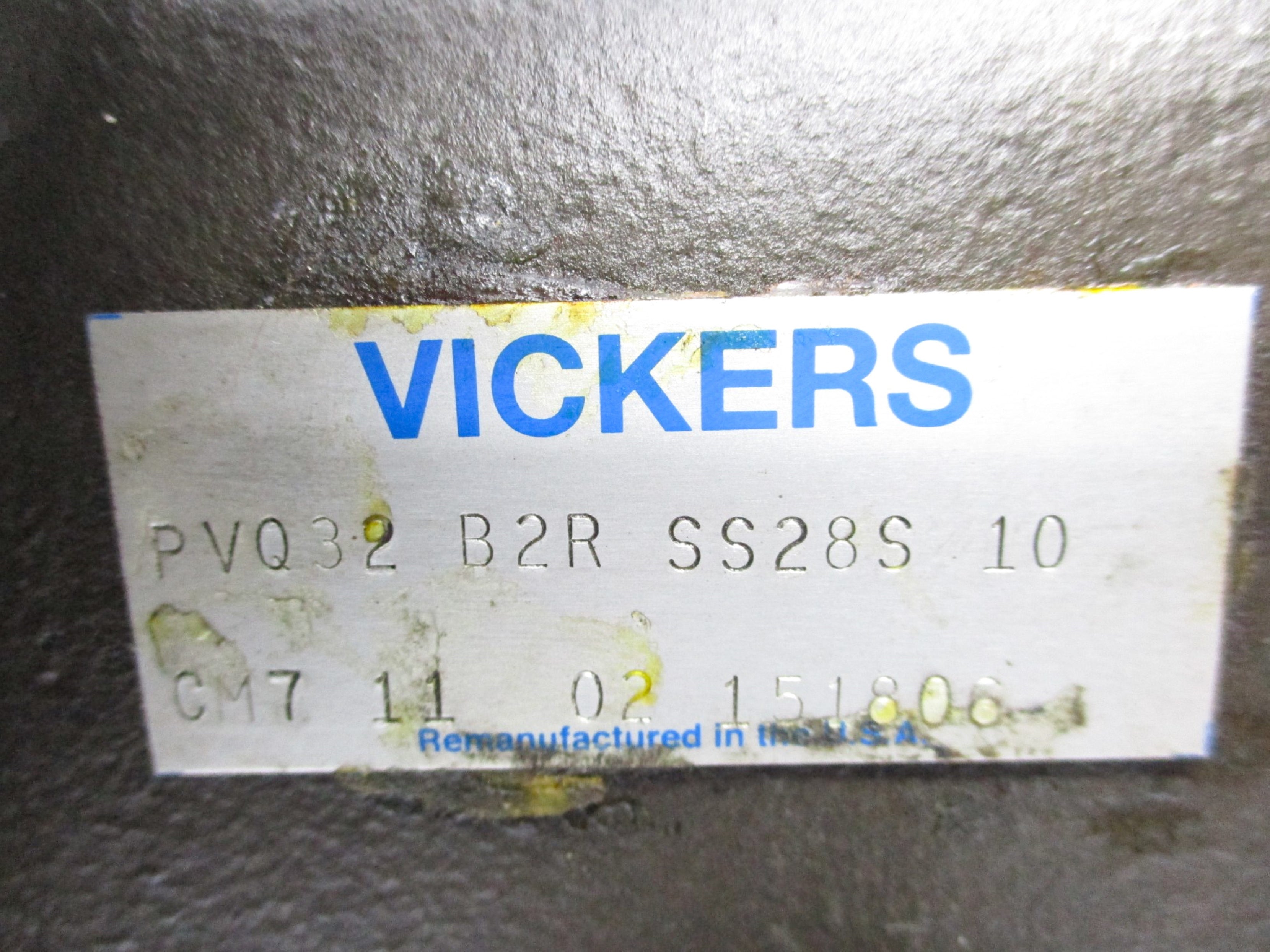 VICKERS PVQ32-B2R-SS28S-10 NSNP