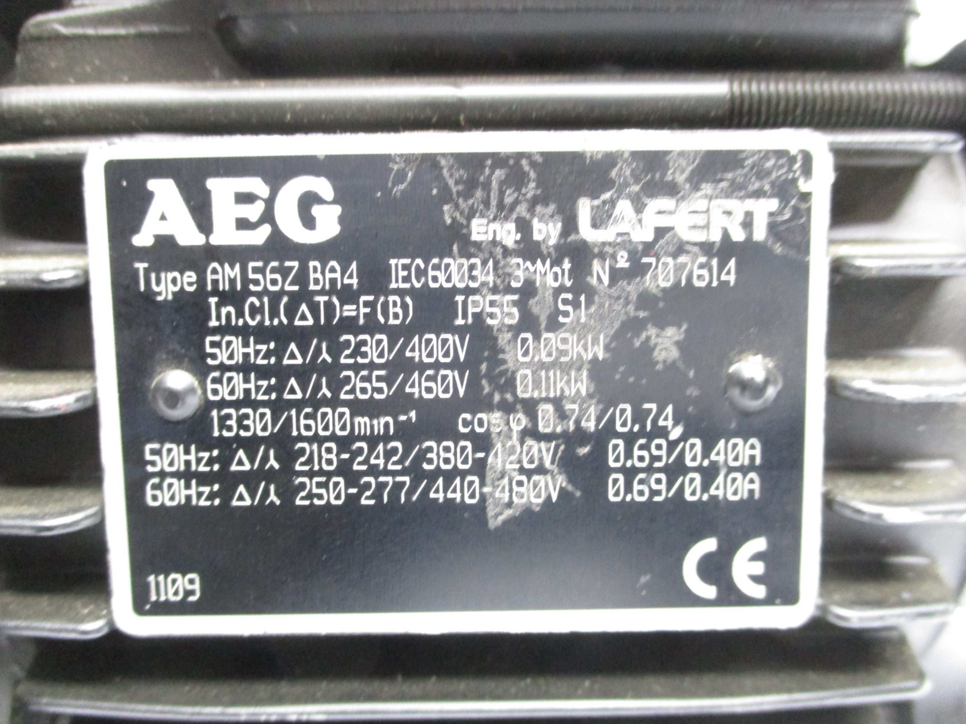 AEG IEC60034 AM56ZBA4 REMAN