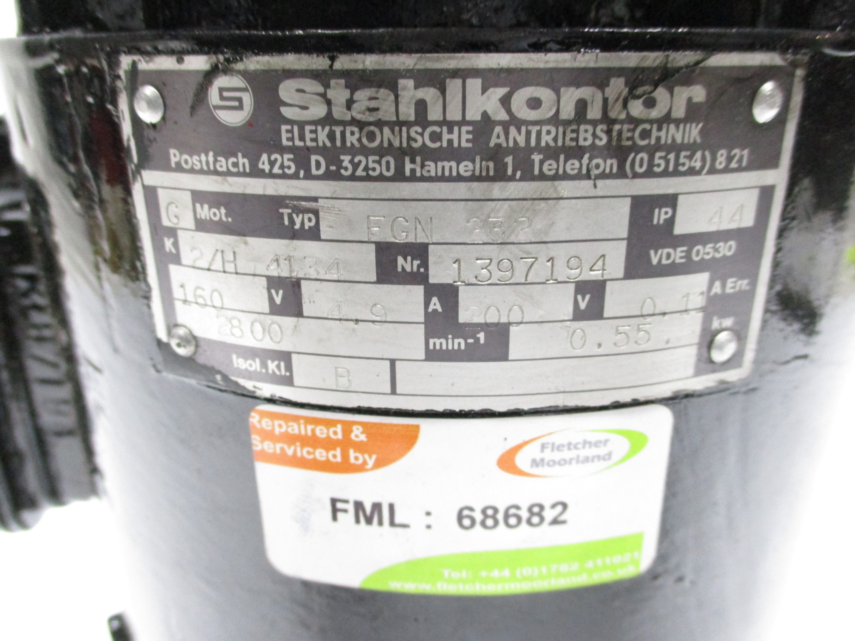 STAHLKONTOR FGN232 1397194 REMAN