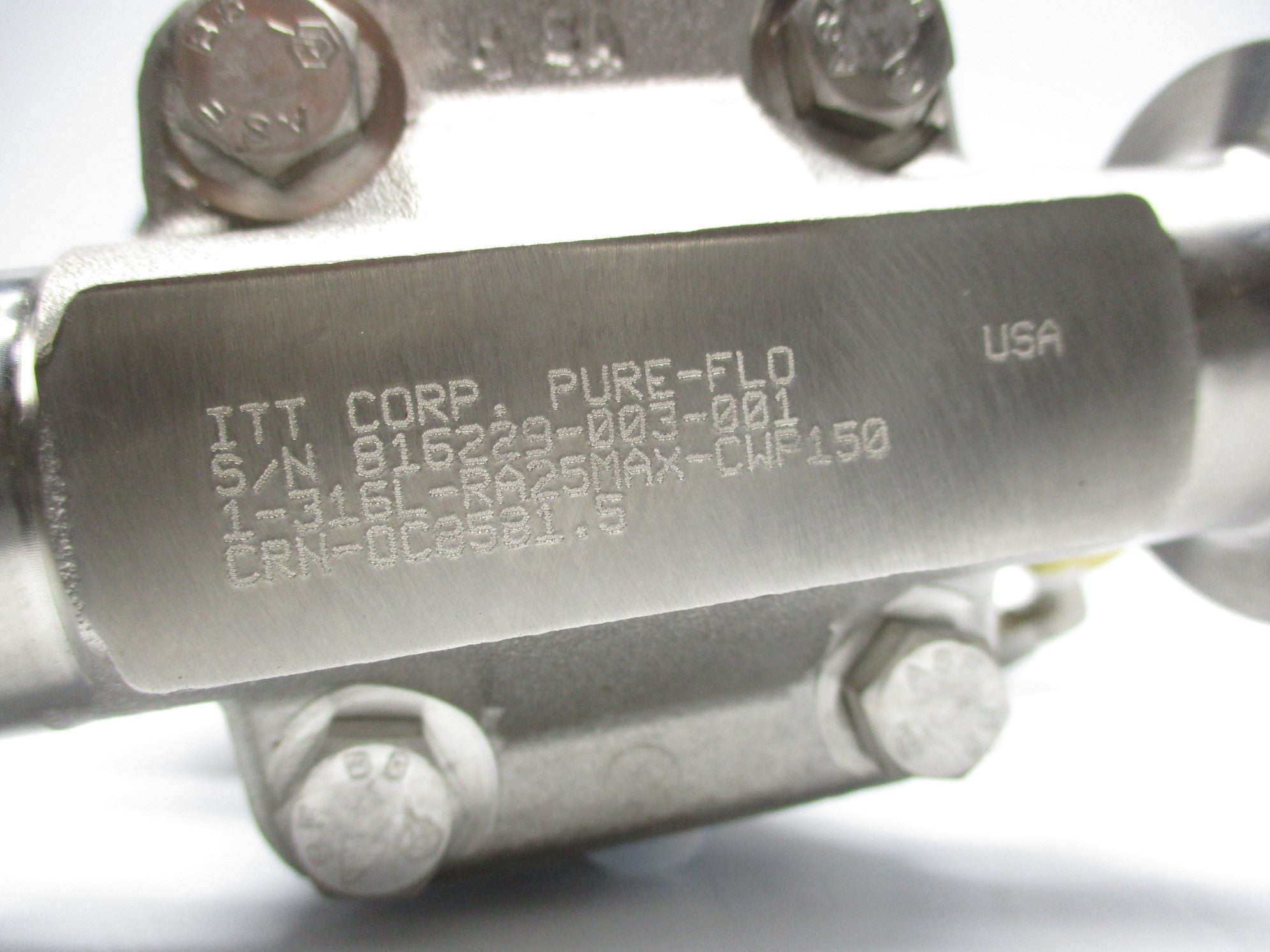ITT 1-316L-RA25MAX-CWP150 NSNP