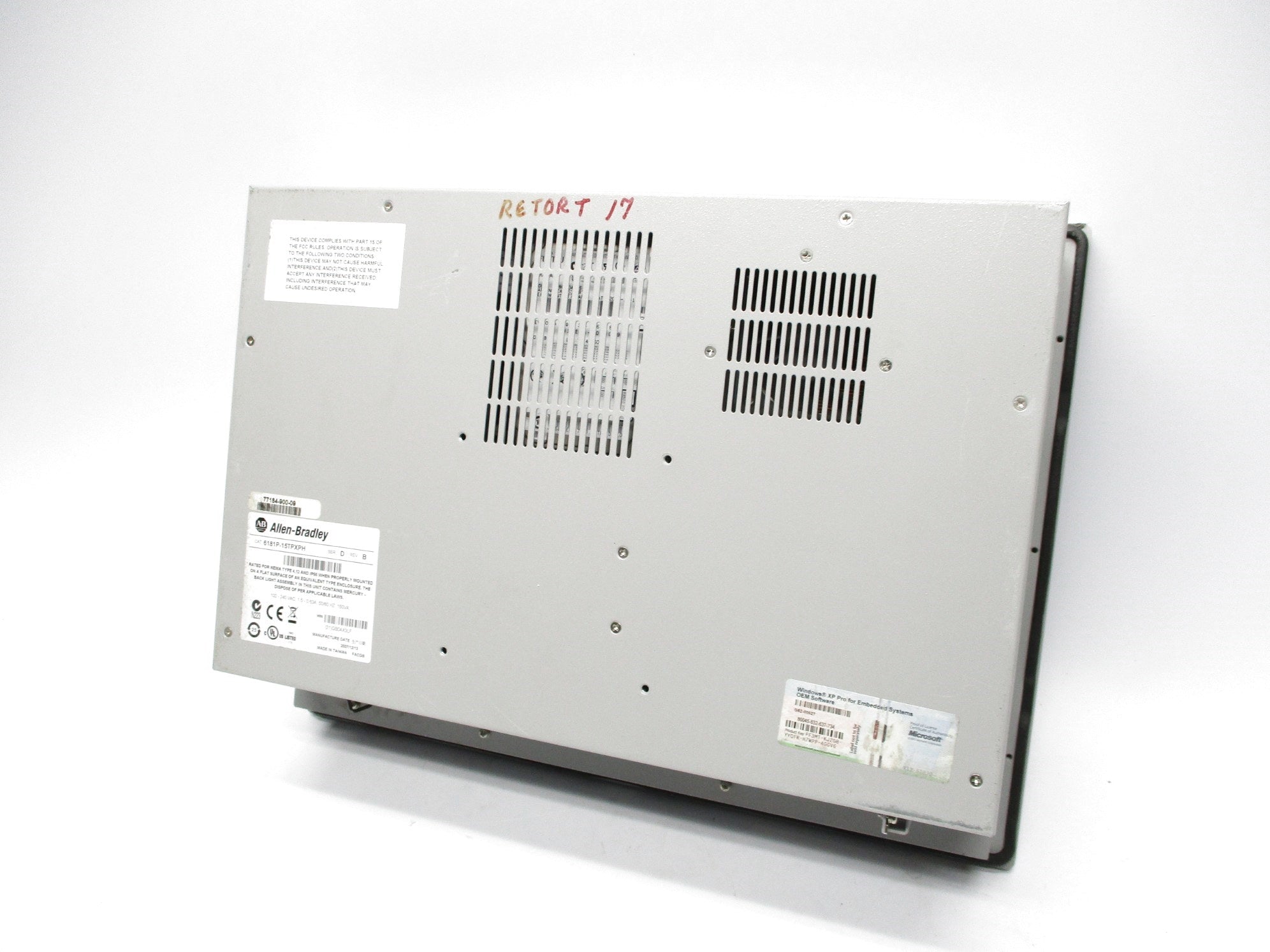 ALLEN BRADLEY 6181P-15TPXPH SER. D UNMP