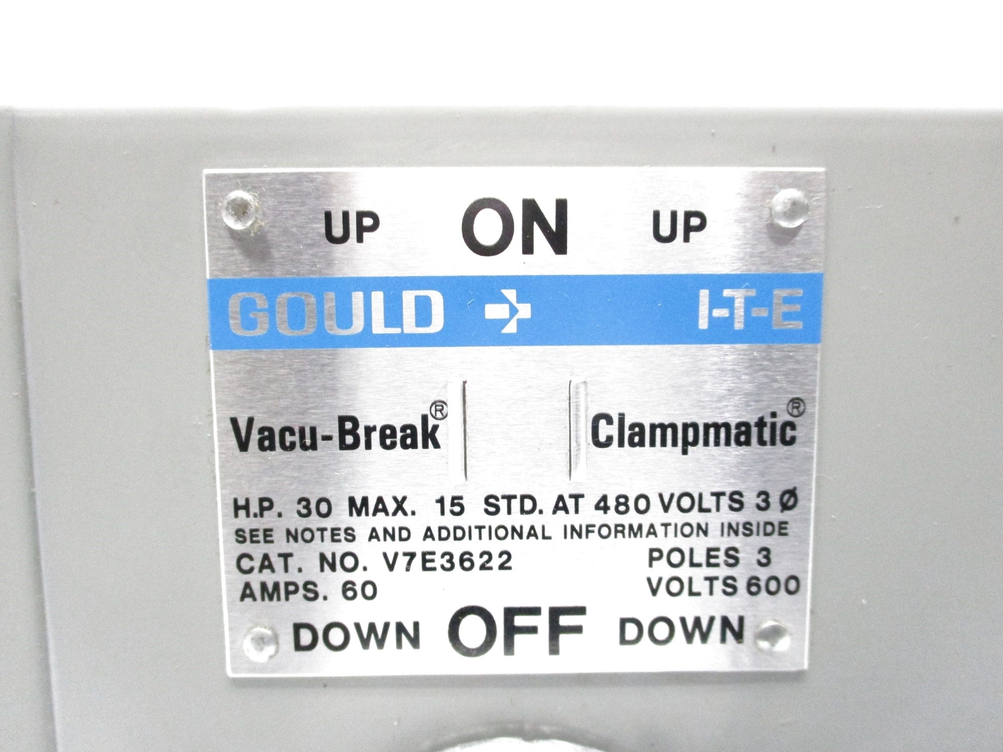 GOULD V7E3622 NSNP