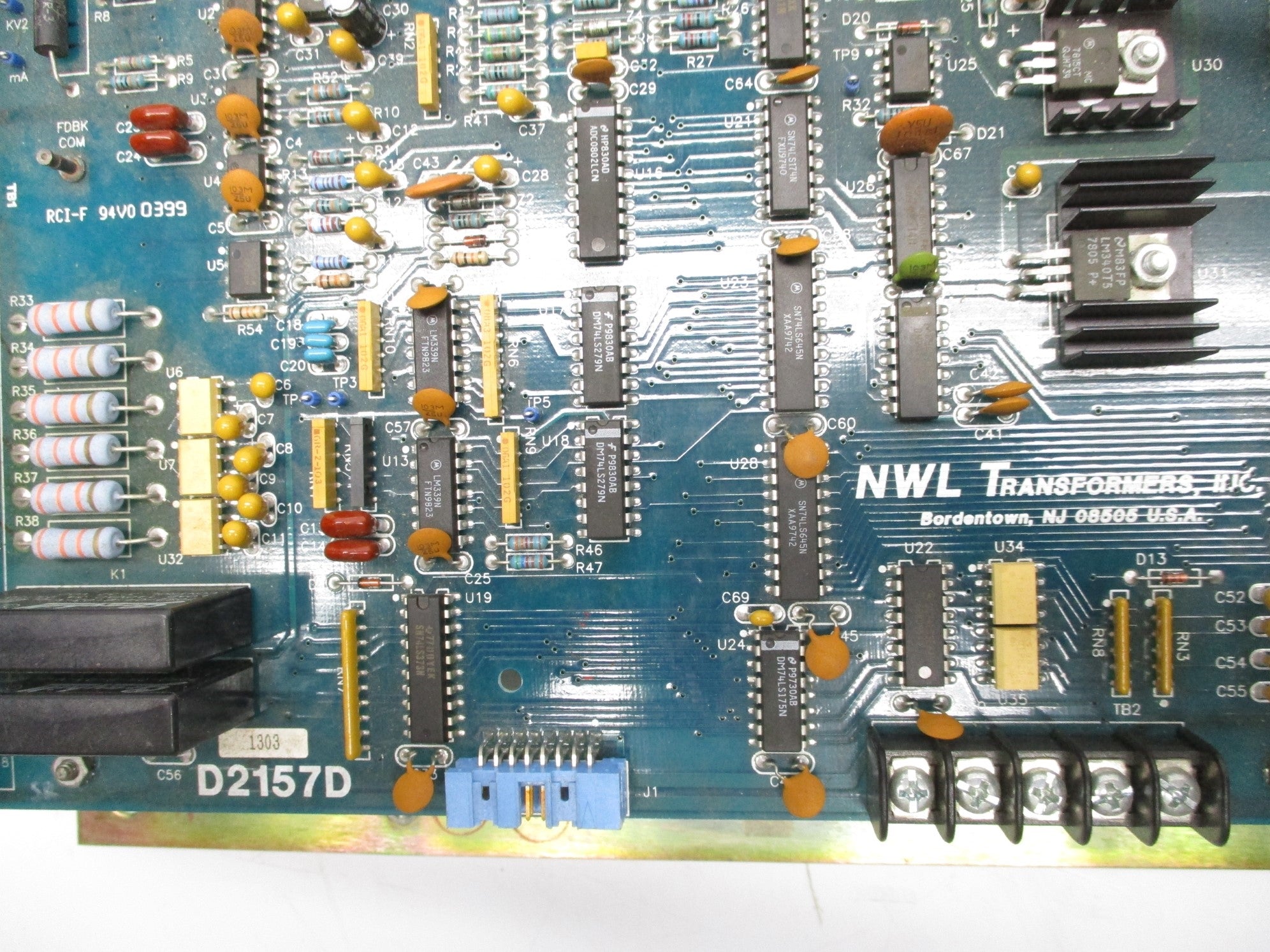 NWL TRANSFORMERS D2157D UNMP
