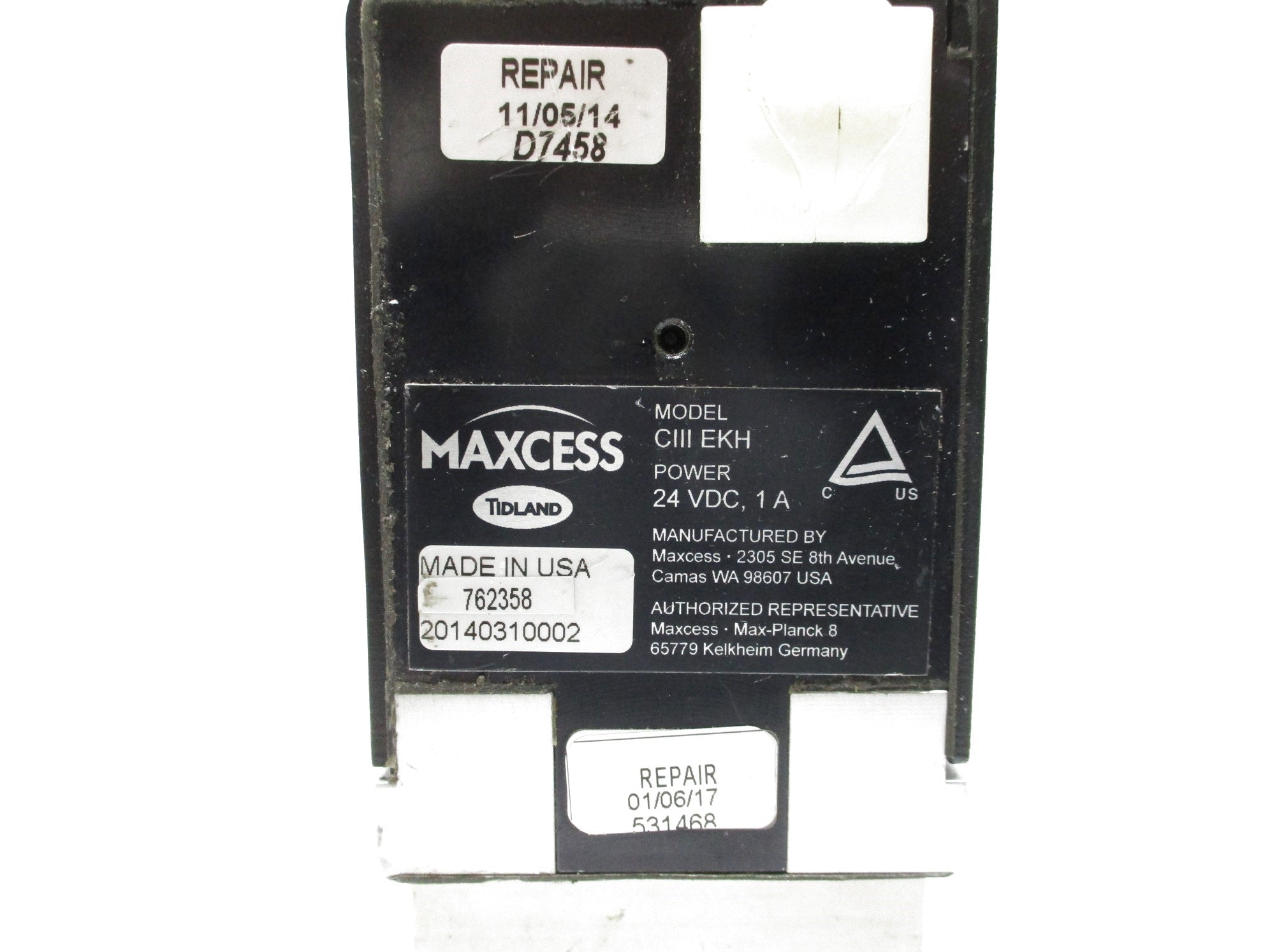 MAXCESS 535761/2 762358 MODEL C111-EKH REMAN