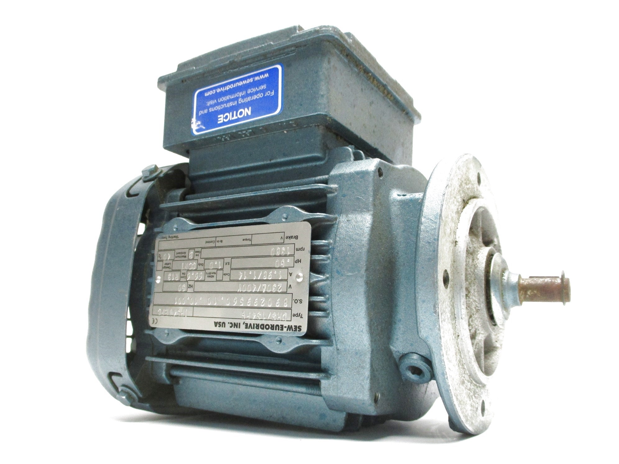SEW EURODRIVE DRS71S4FG NSNP