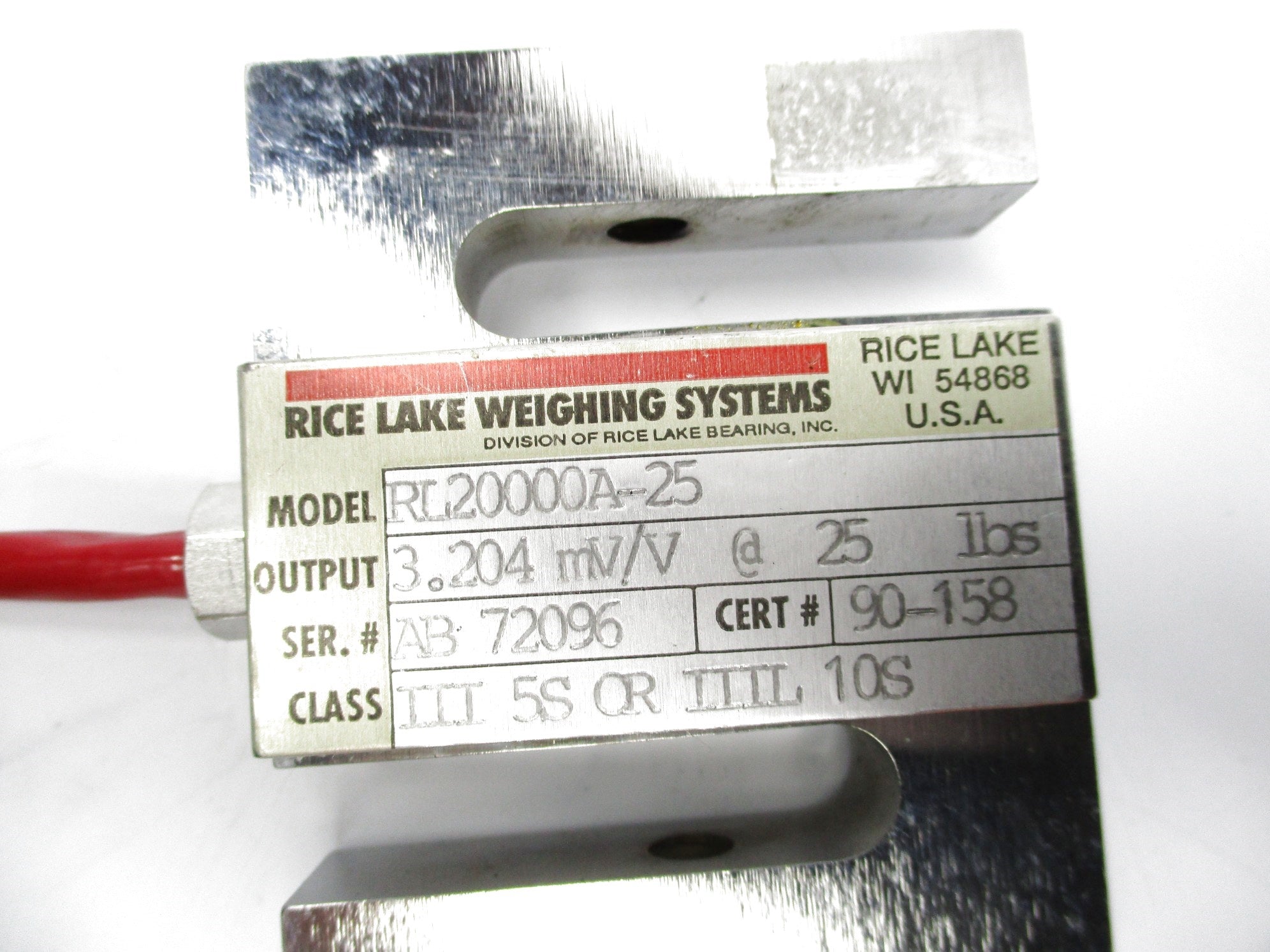 RICE LAKE RL20000A-25 NSMP