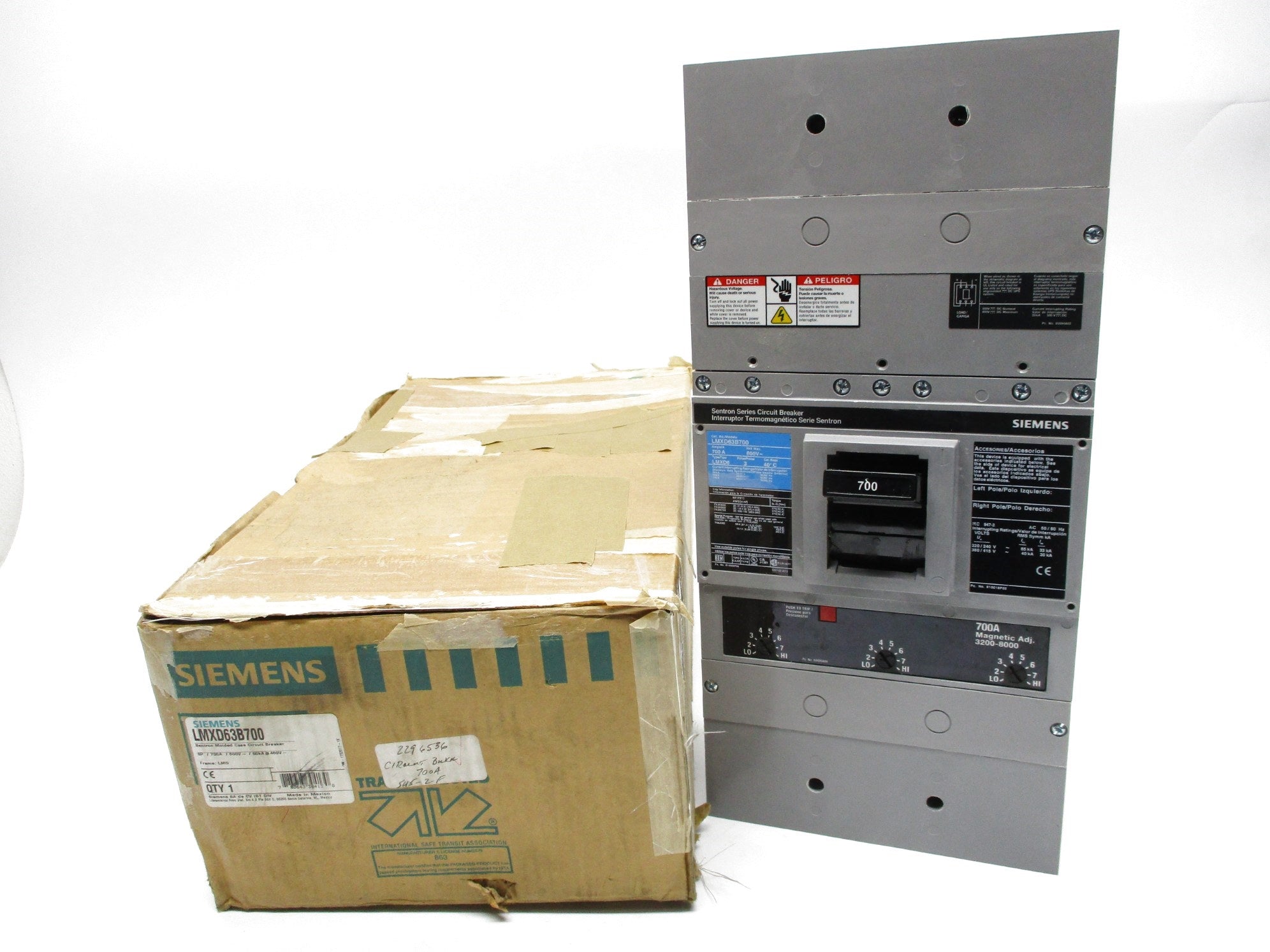 SIEMENS LMXD63B700 700A NSMP