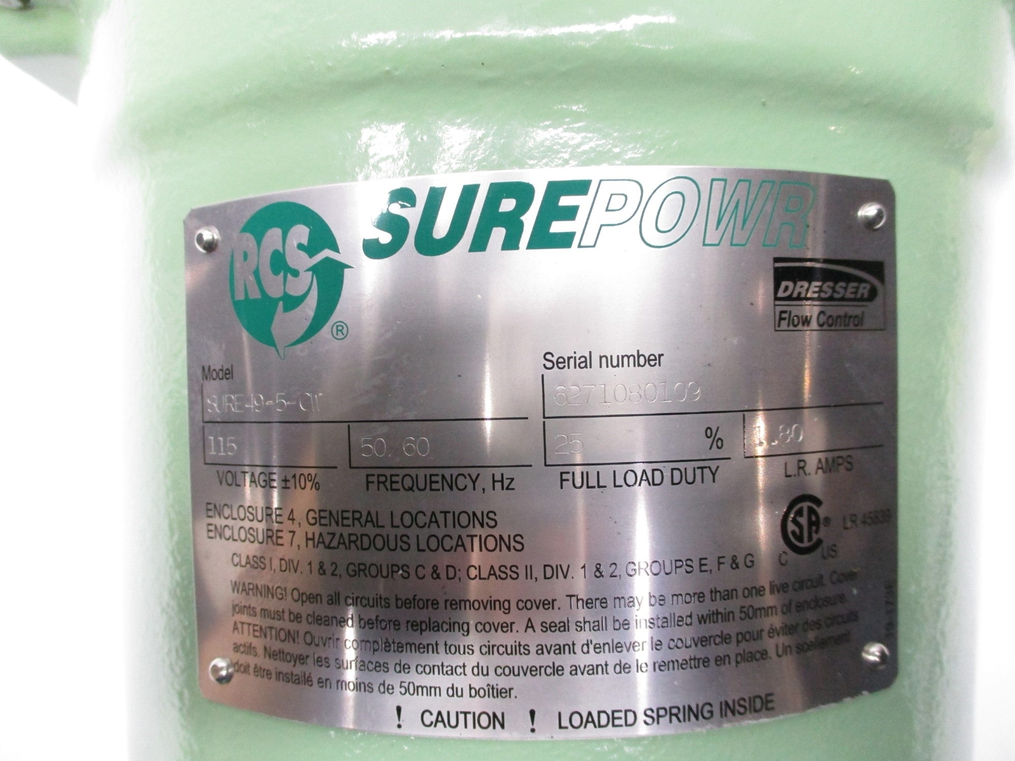 GENERAL ELECTRIC SURE49-5-CW NSMP