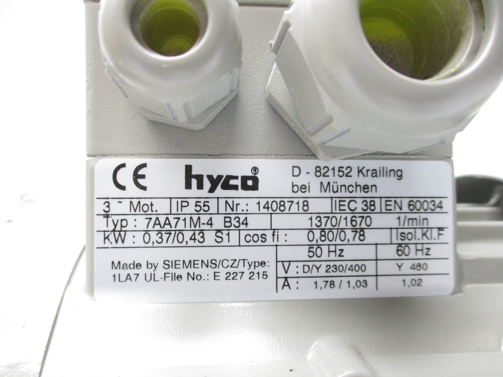 HYCO 352561 ML-348-D37-SA NSMP