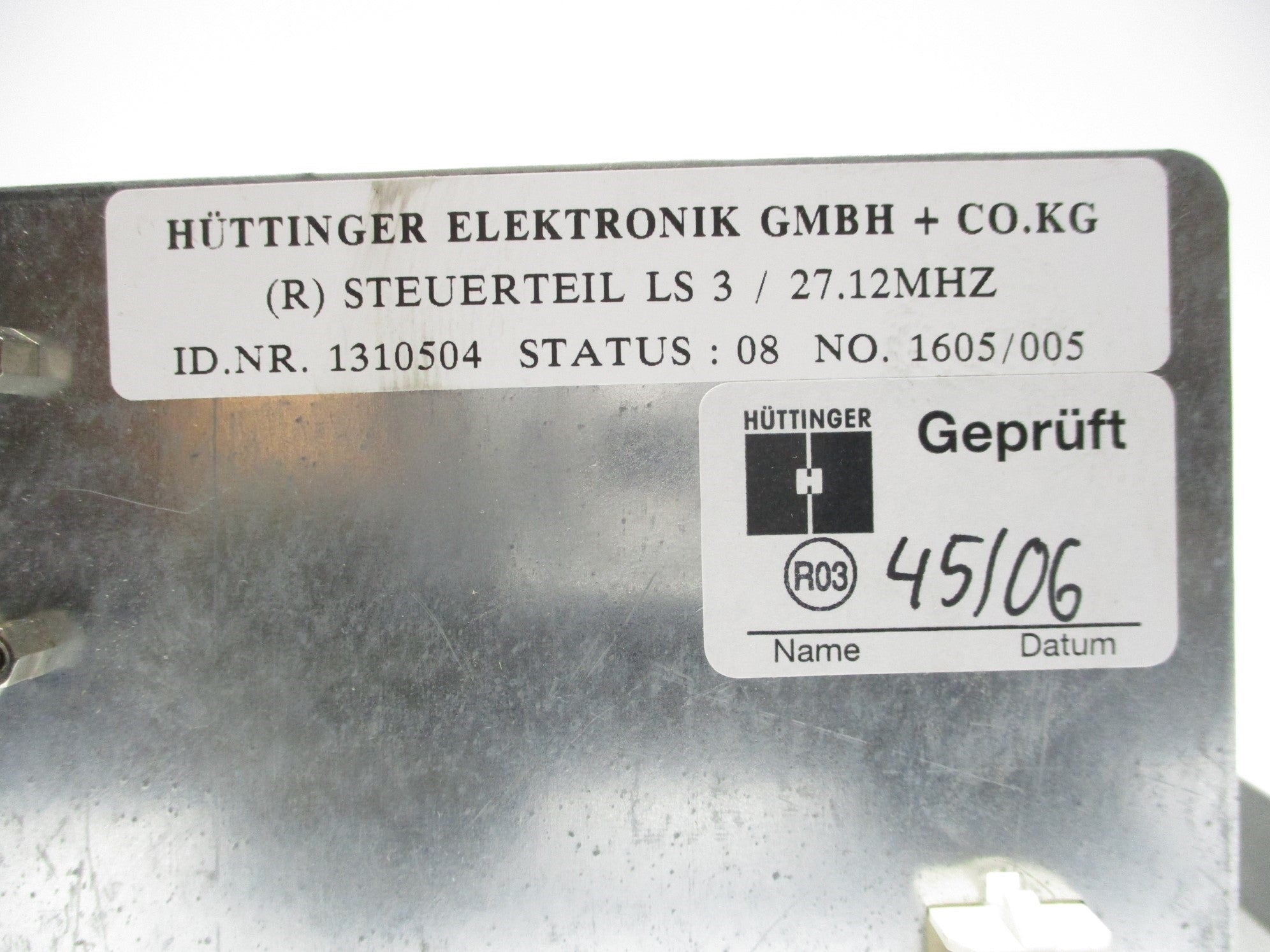 HUTTINGER ELEKTRONIK 1310504 NSNP