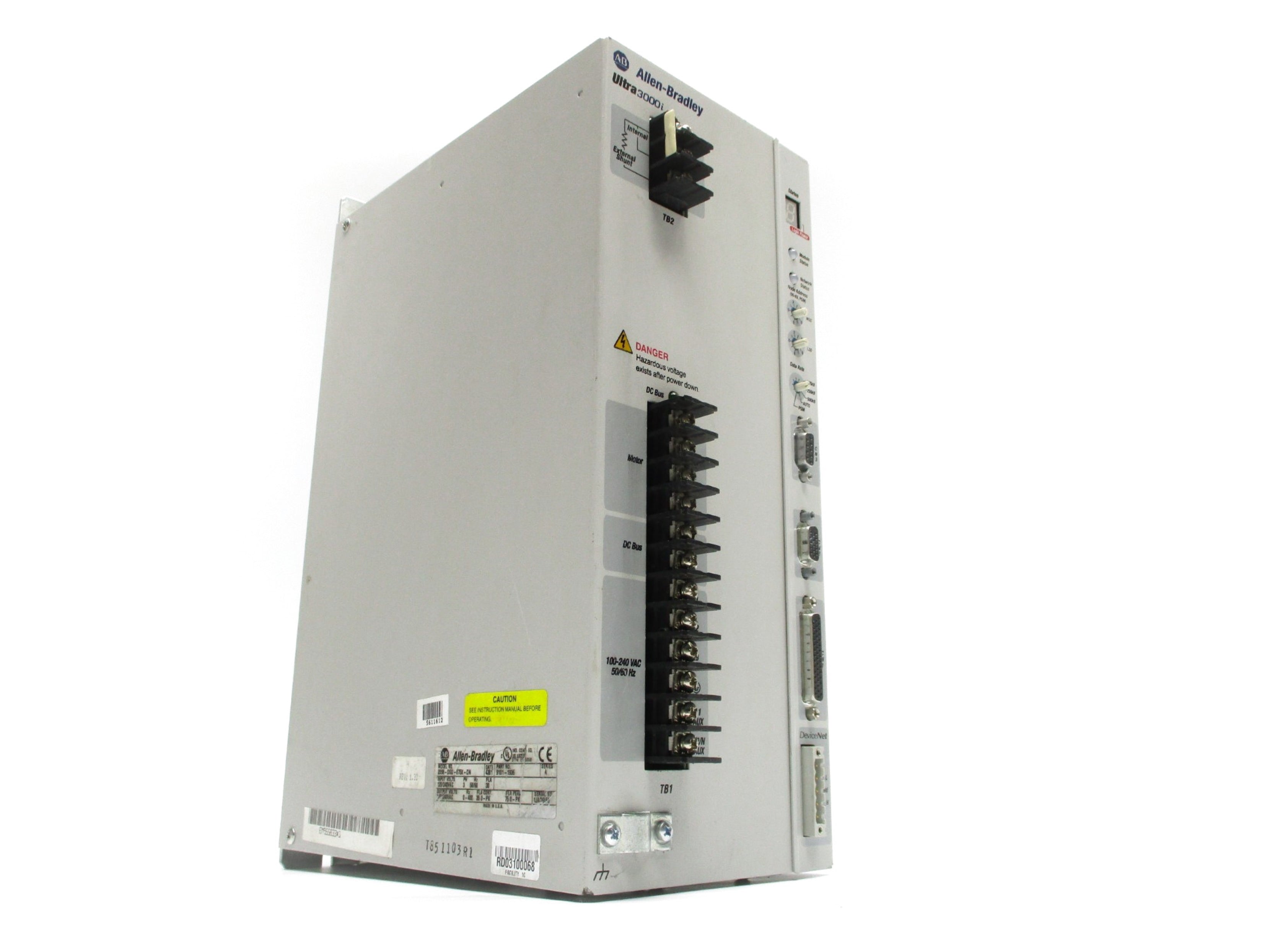 ALLEN BRADLEY 2098-DSD-075X-DN SER. A UNMP